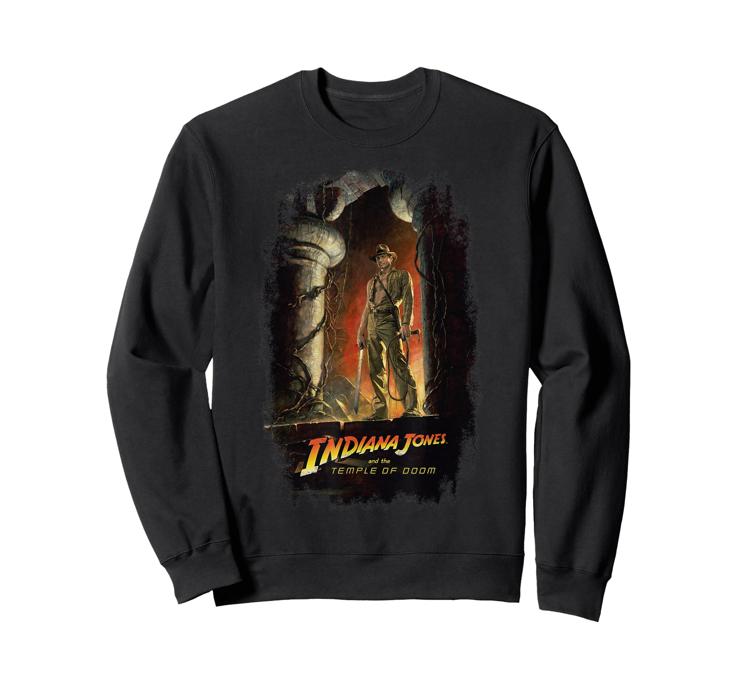 Lucasfilm Indiana Jones and The Temple of Doom Poster Art T-Shirt
