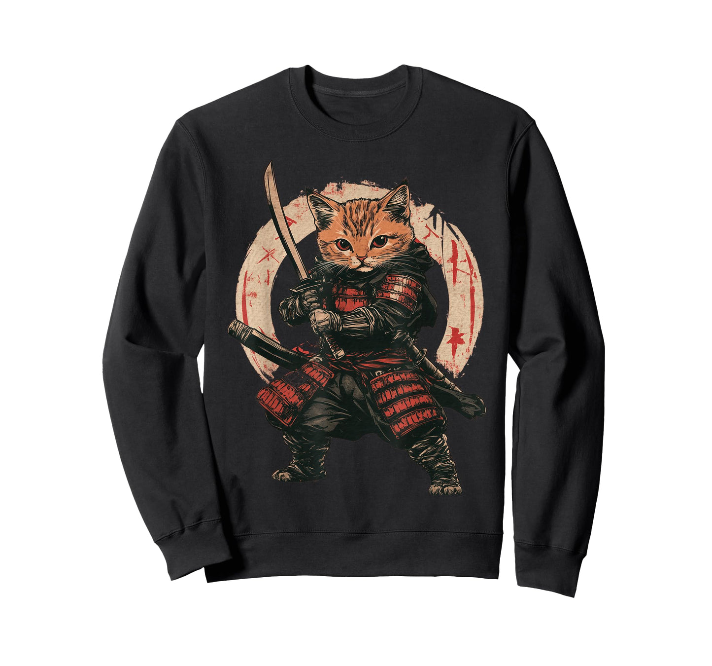 Ninja Kitten | Japanese Samurai Cat | Kawaii Ninja Cat T-Shirt