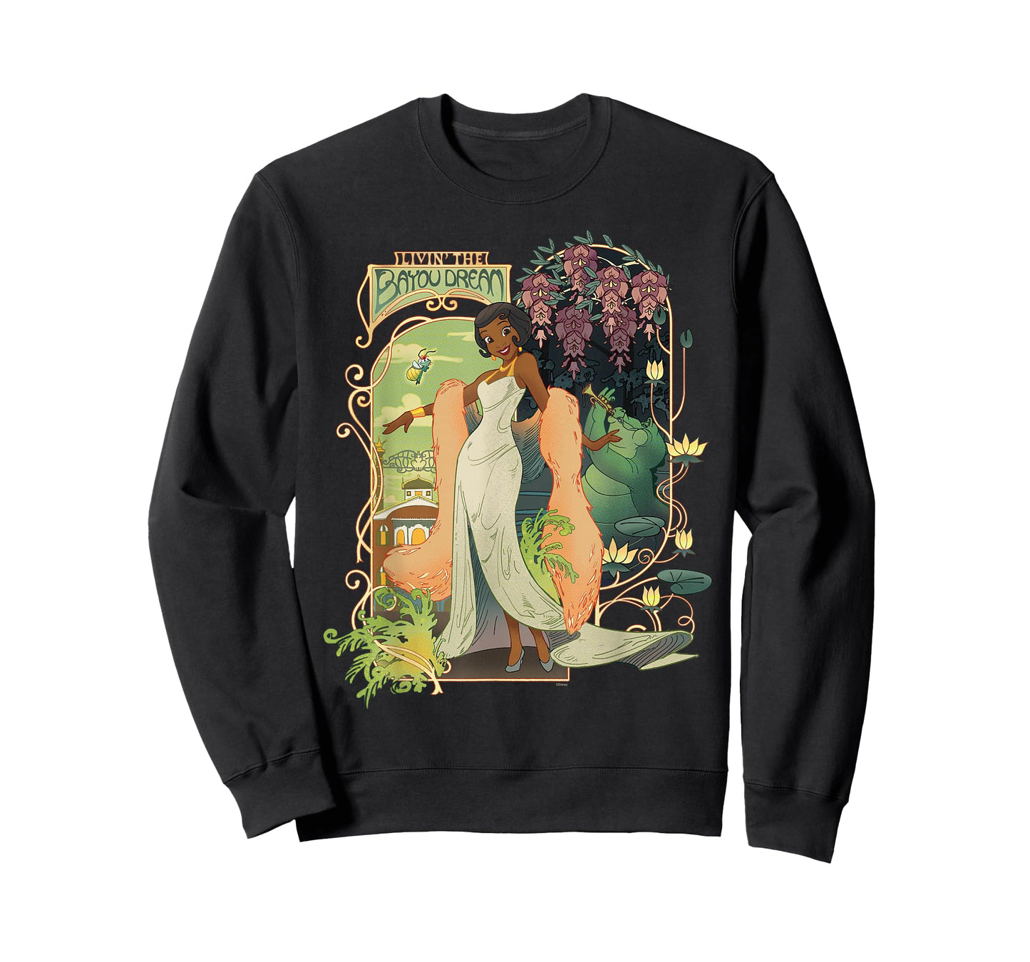 Disney Princess and The Frog Tiana Livin’ The Bayou Dream T-Shirt