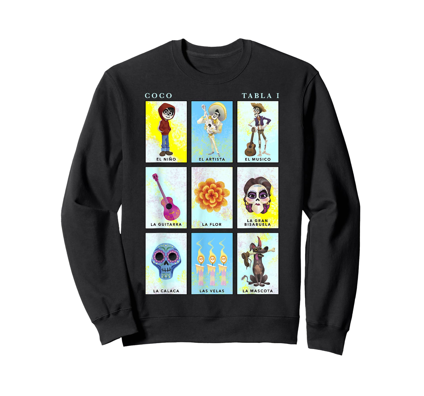 Disney Pixar Coco Group Shot Table 1 Panels T-Shirt