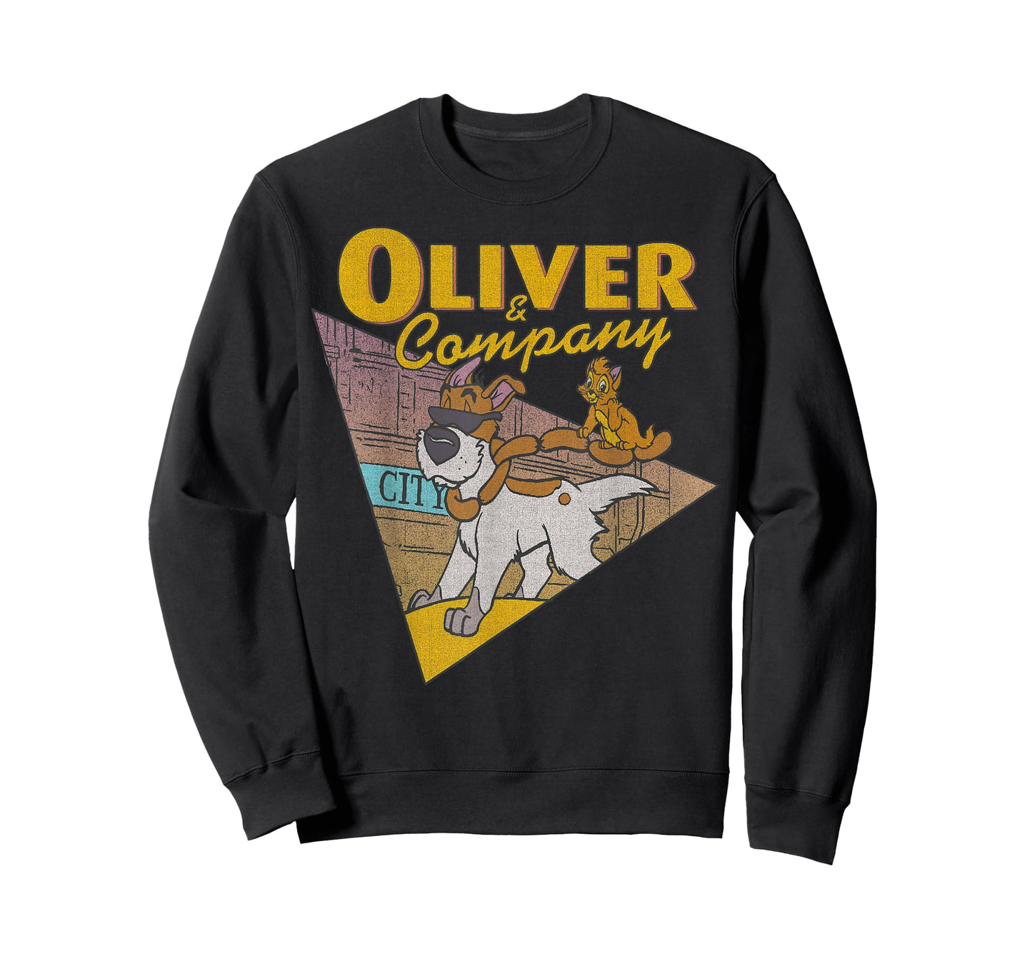 Disney Oliver & Company Graphic T-Shirt T-Shirt Small