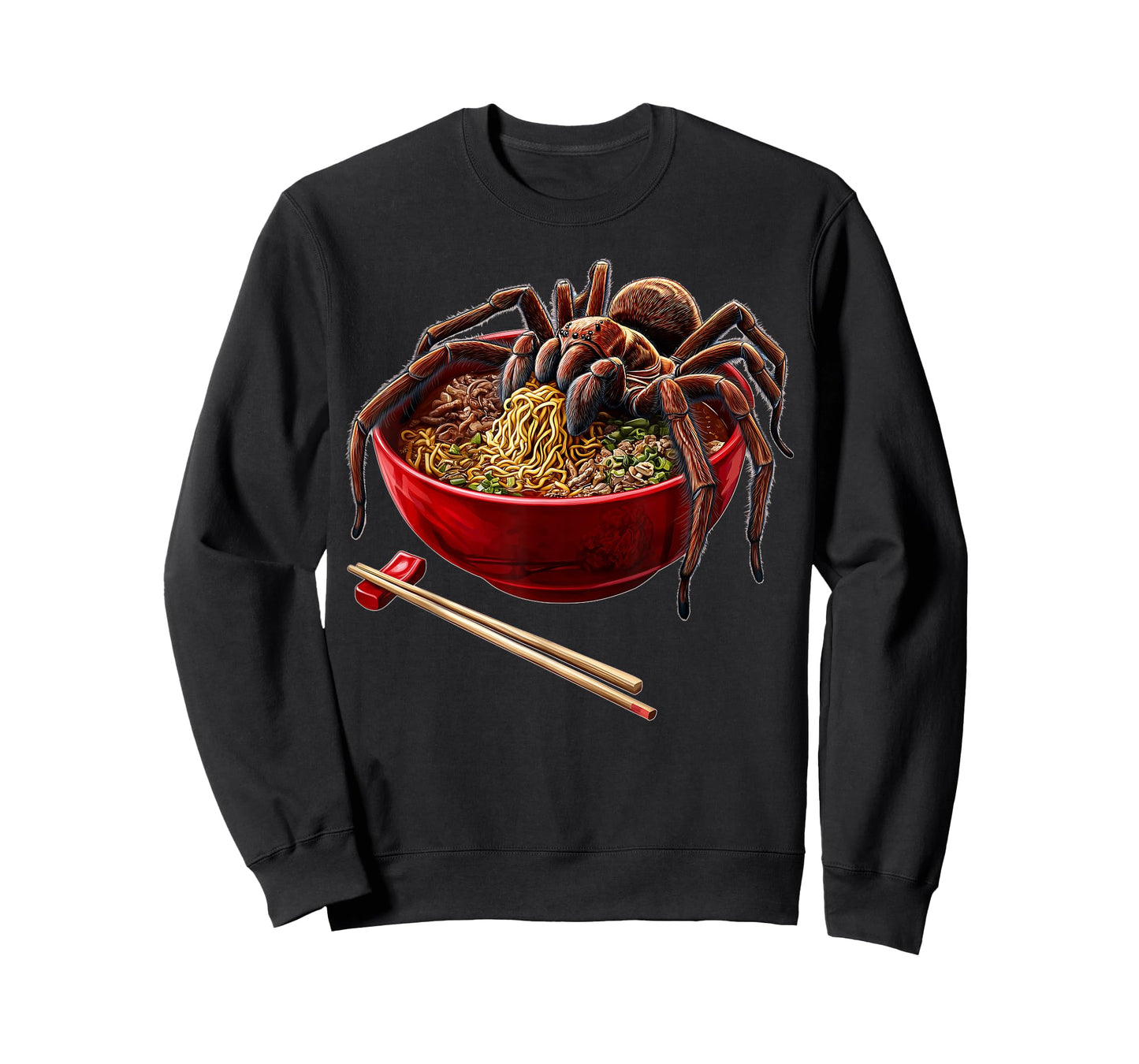 Tarantula Spider Japanese Noodles T-Shirt