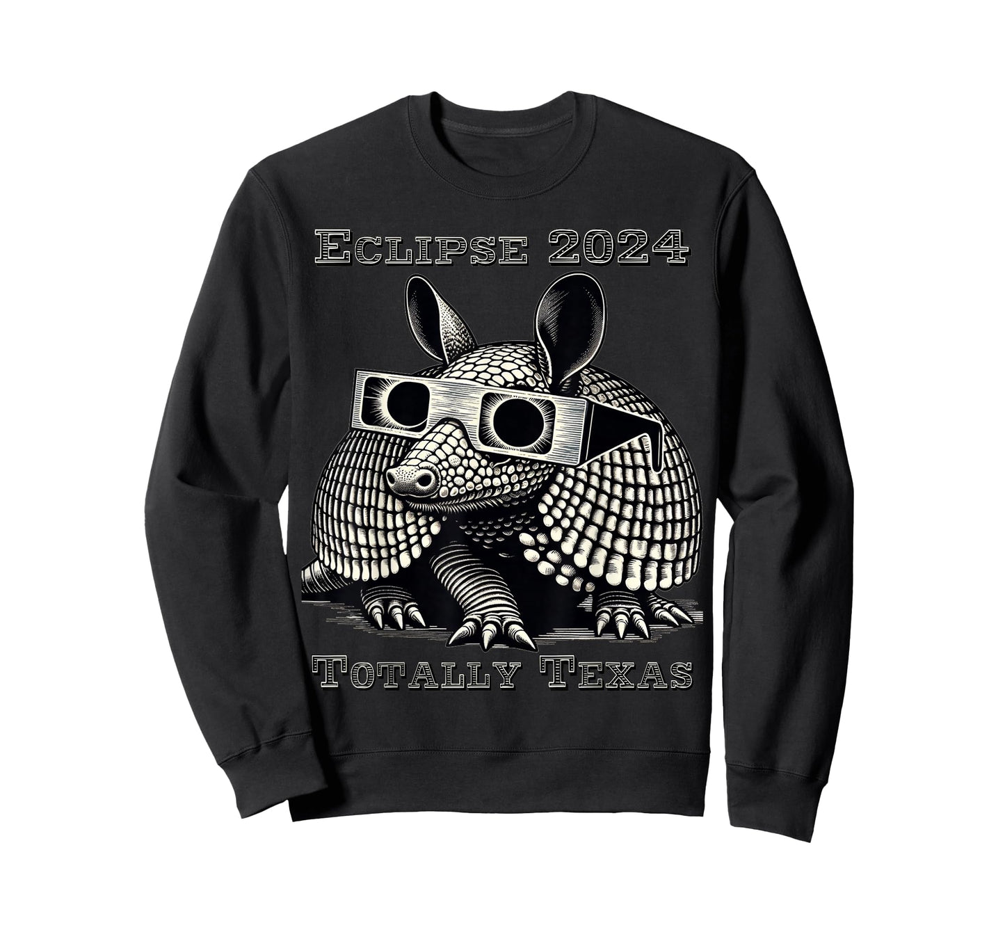 Total Solar Eclipse 2024 Totally Texas T-Shirt