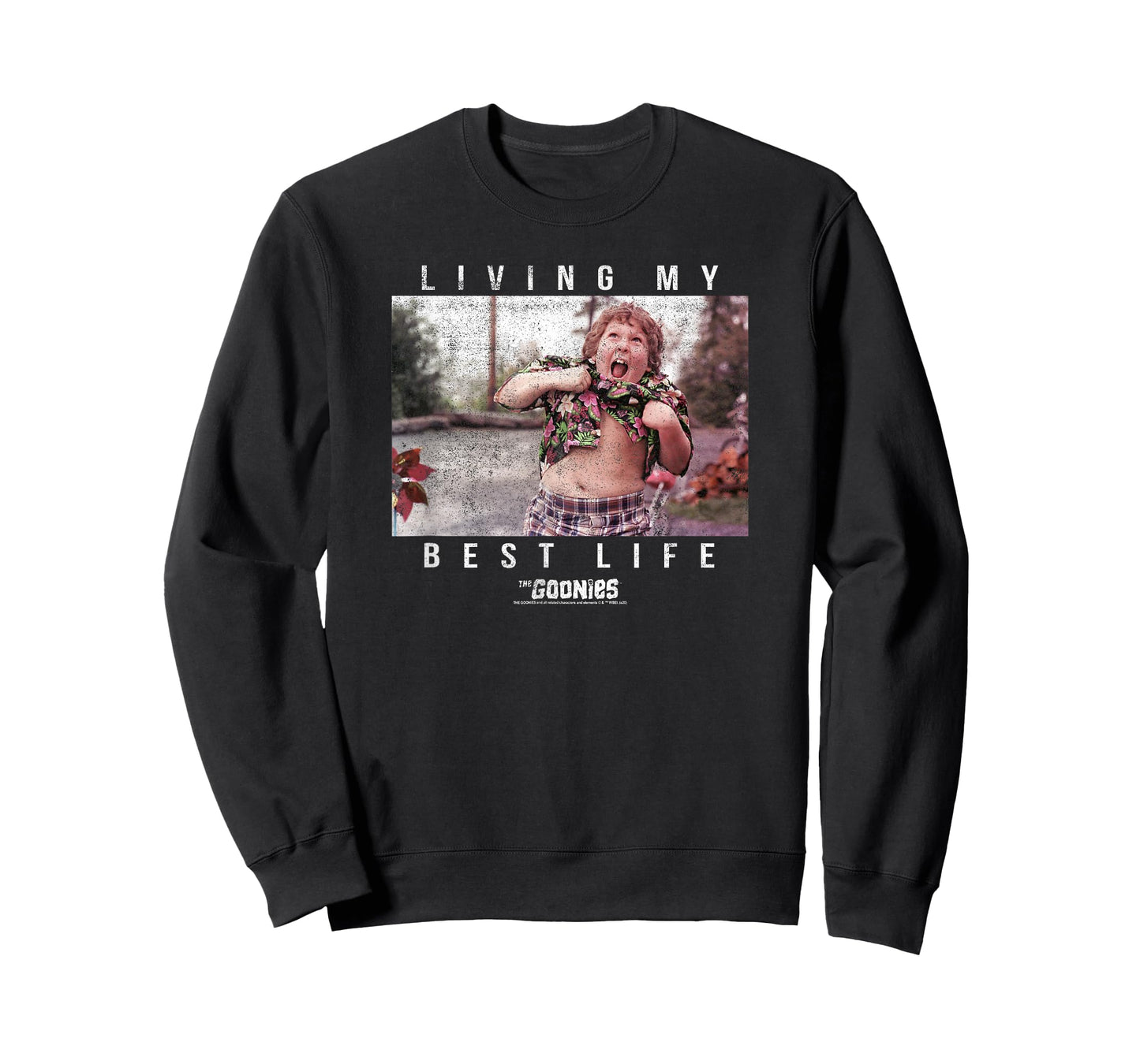 The Goonies Chunk Living My Best Life Photoreal T-Shirt