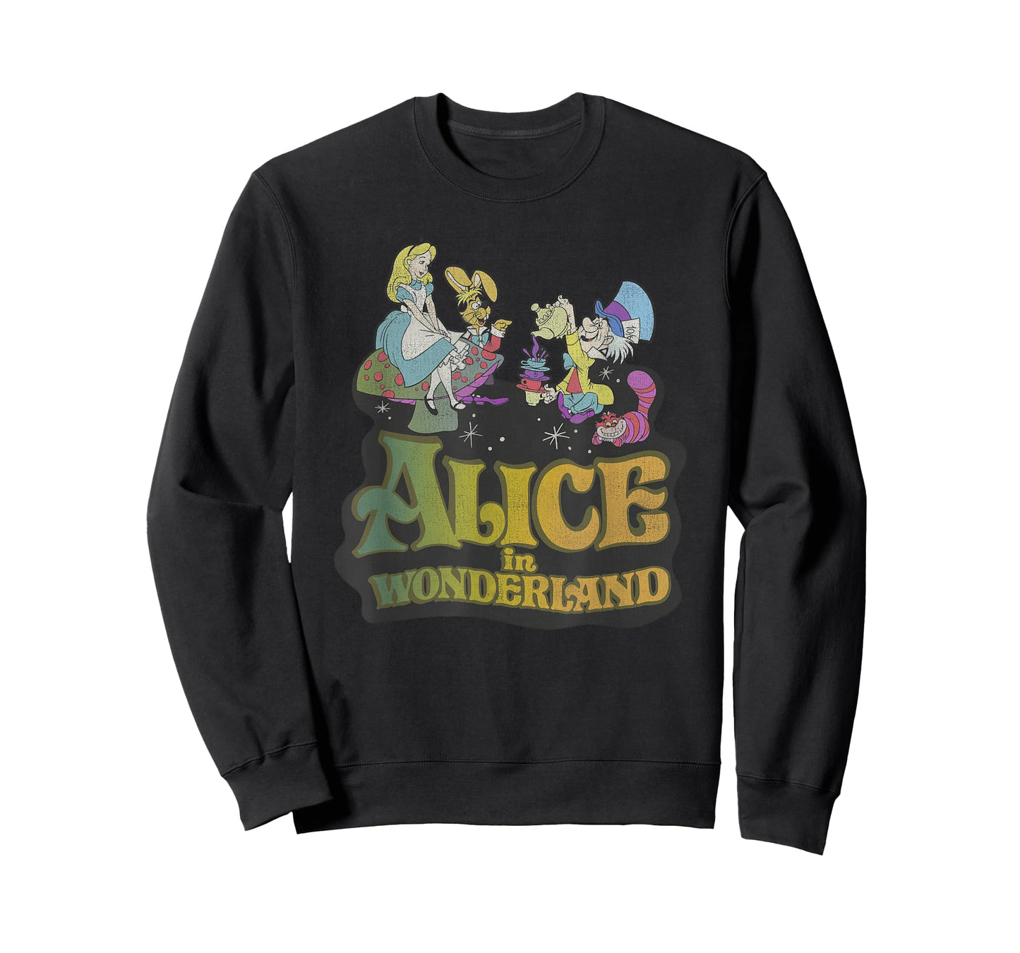 Disney Alice In Wonderland Mad Tea Party Movie Poster T-Shirt