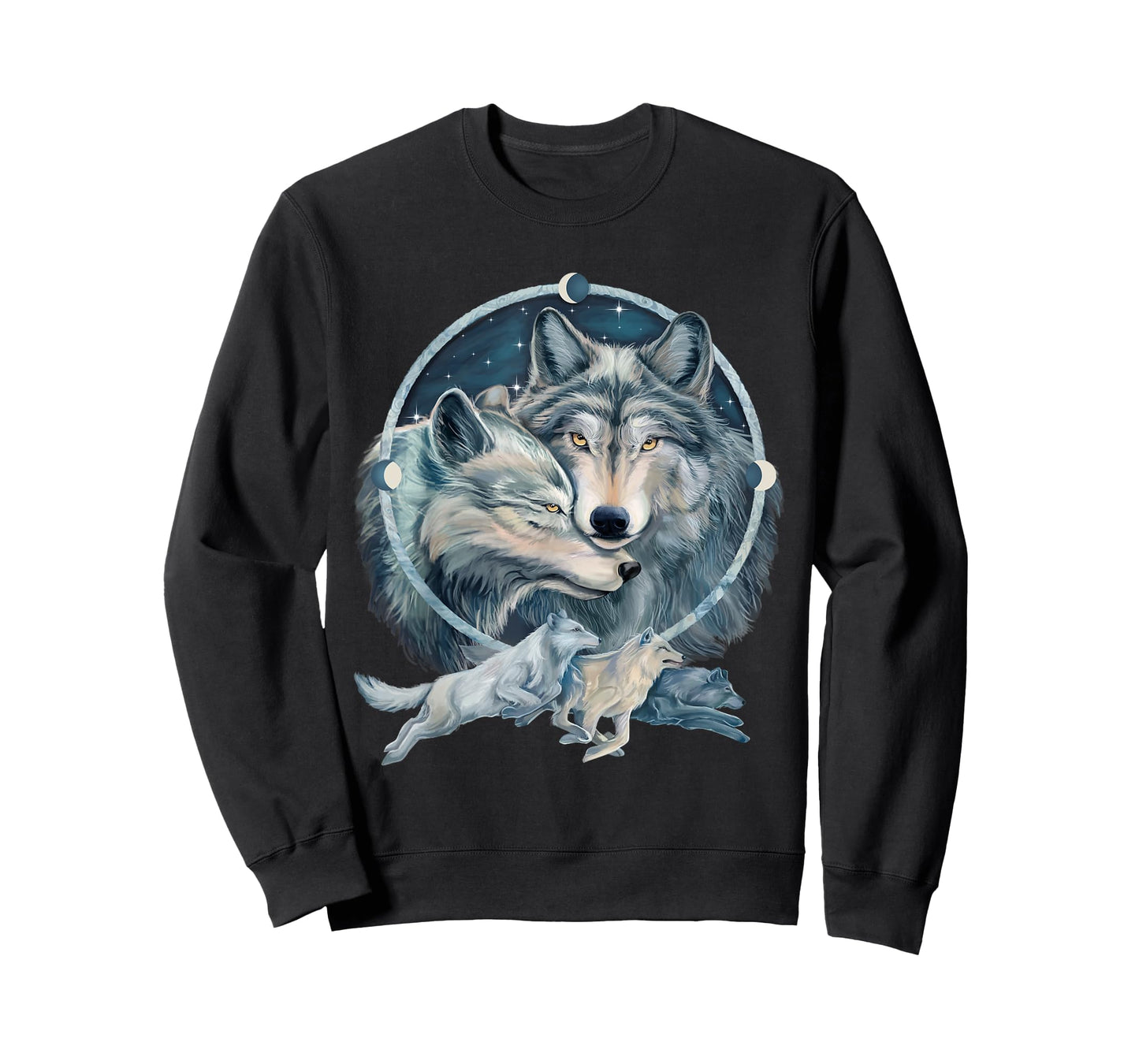 Wolf Dream Catcher Love T-Shirt