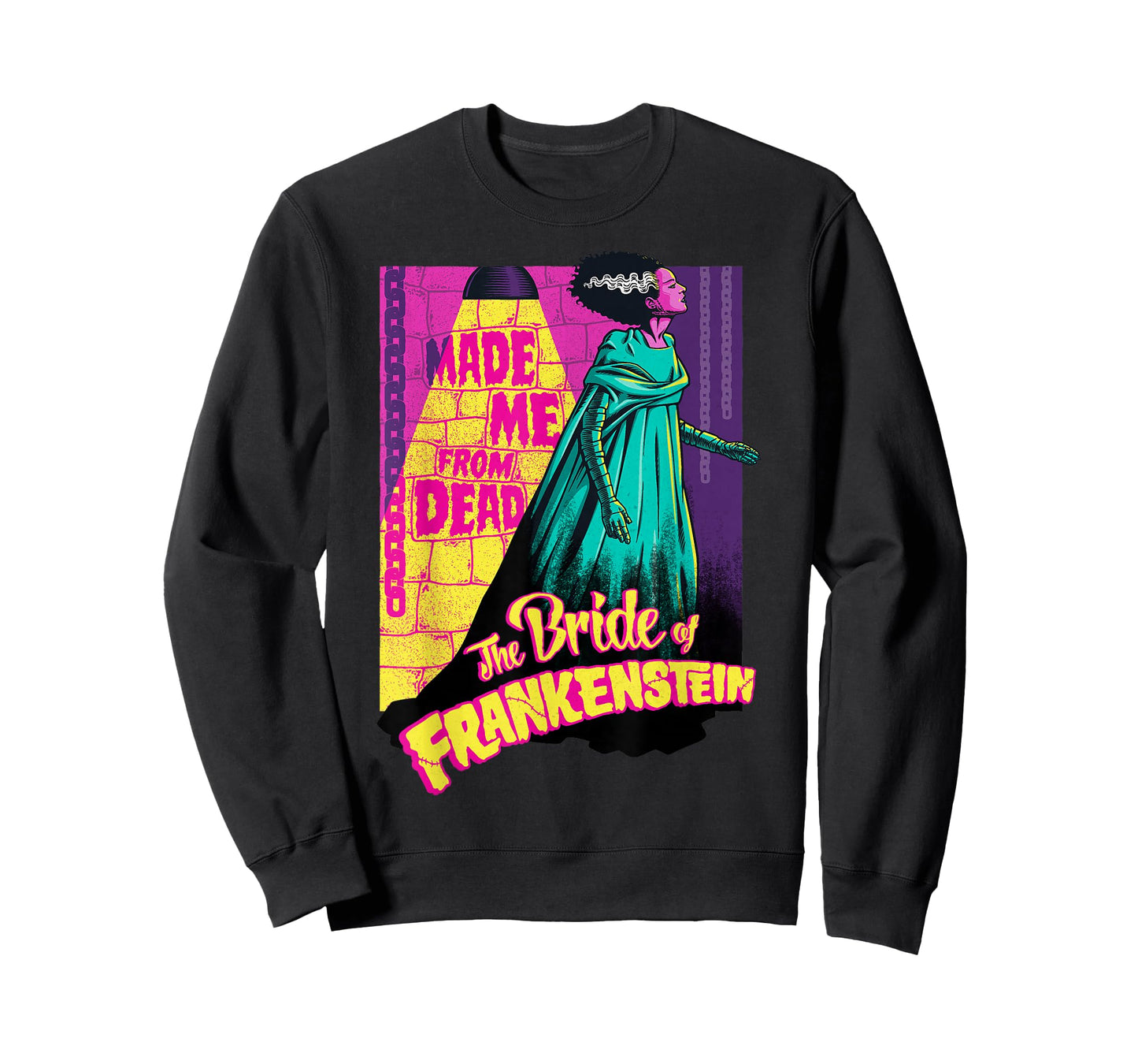 Made Me from Dead Bride of Frankenstein T-Shirt Small