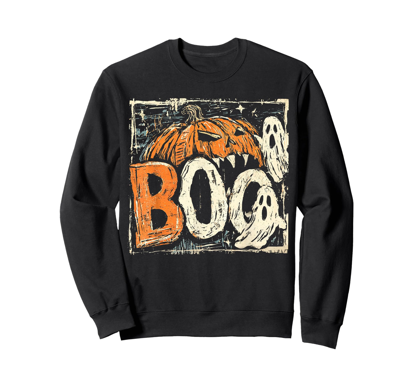 Halloween Gamer Pumpkin Eating Ghost Costume Men Boys Kids T-Shirt