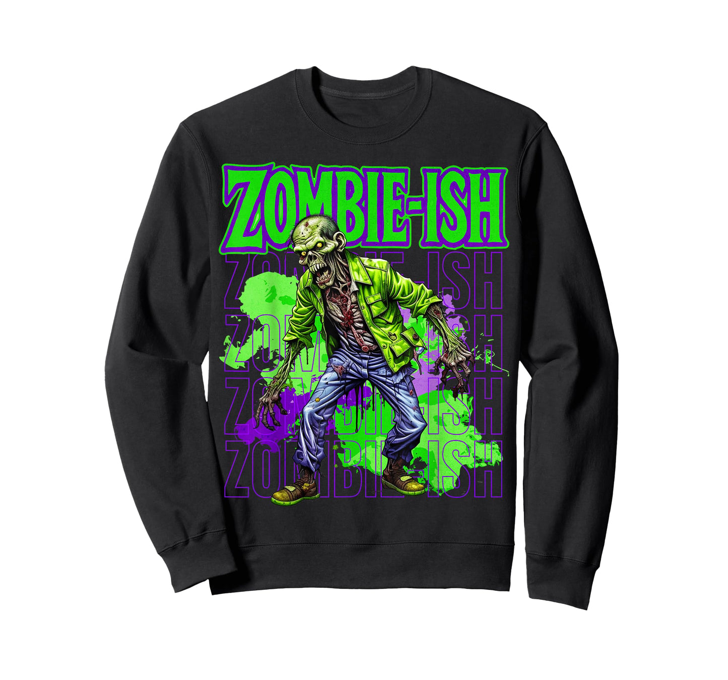 Zombie-ish Undead Horror Living Dead Walking Dead Halloween T-Shirt