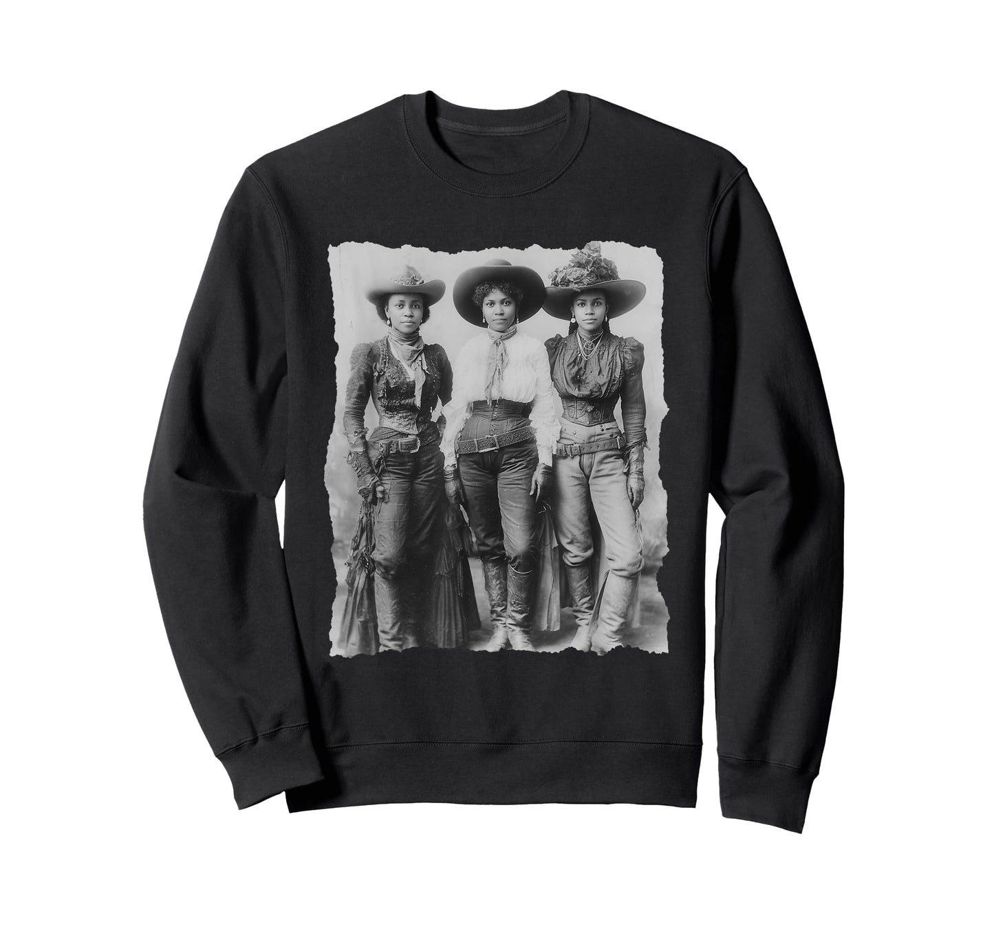 Black African American Cowgirl Western Country Texas Rodeo T-Shirt