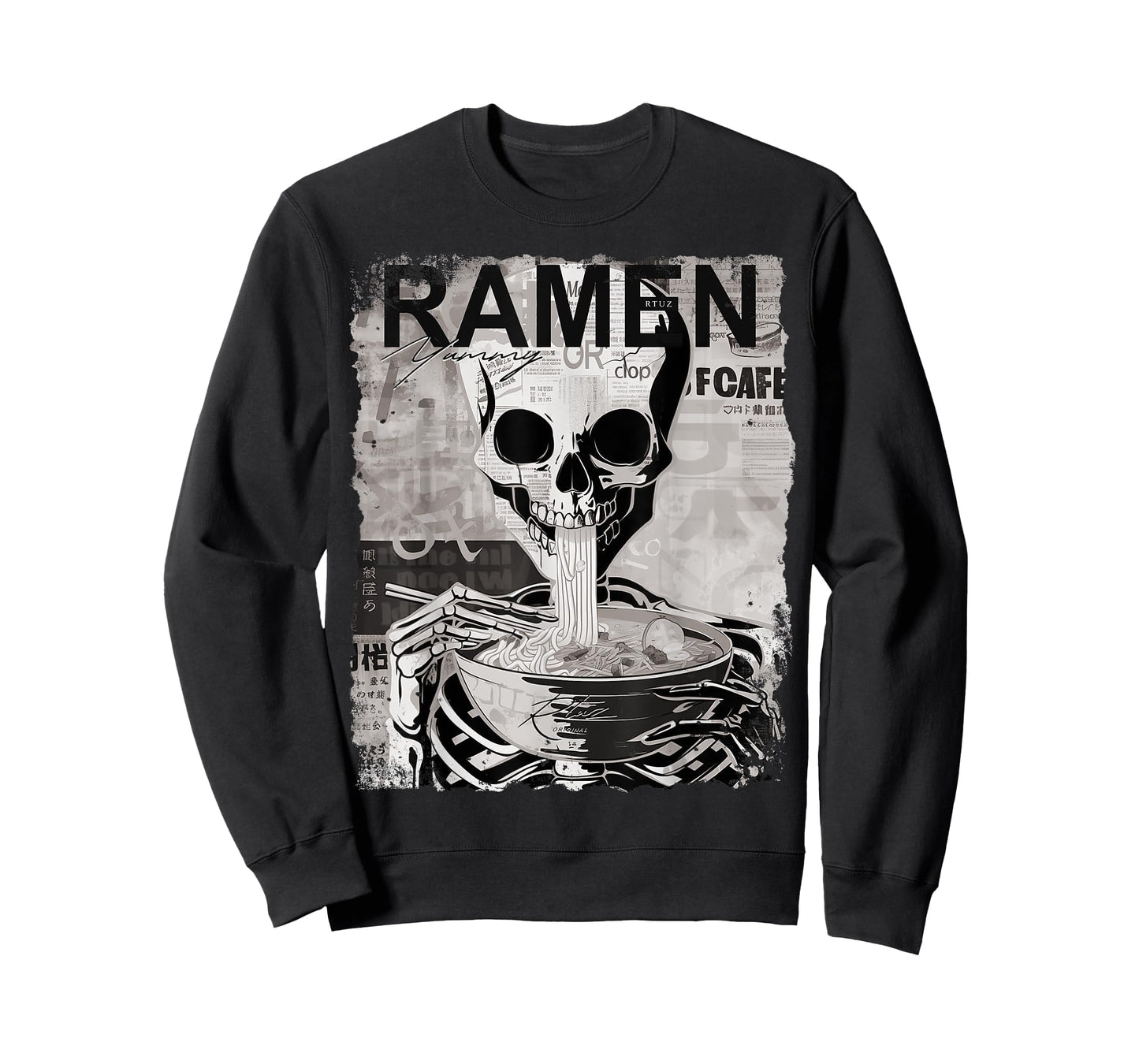 Japanese Ramen Noodles Otaku Y2K Fashion Kawaii Manga Anime T-Shirt