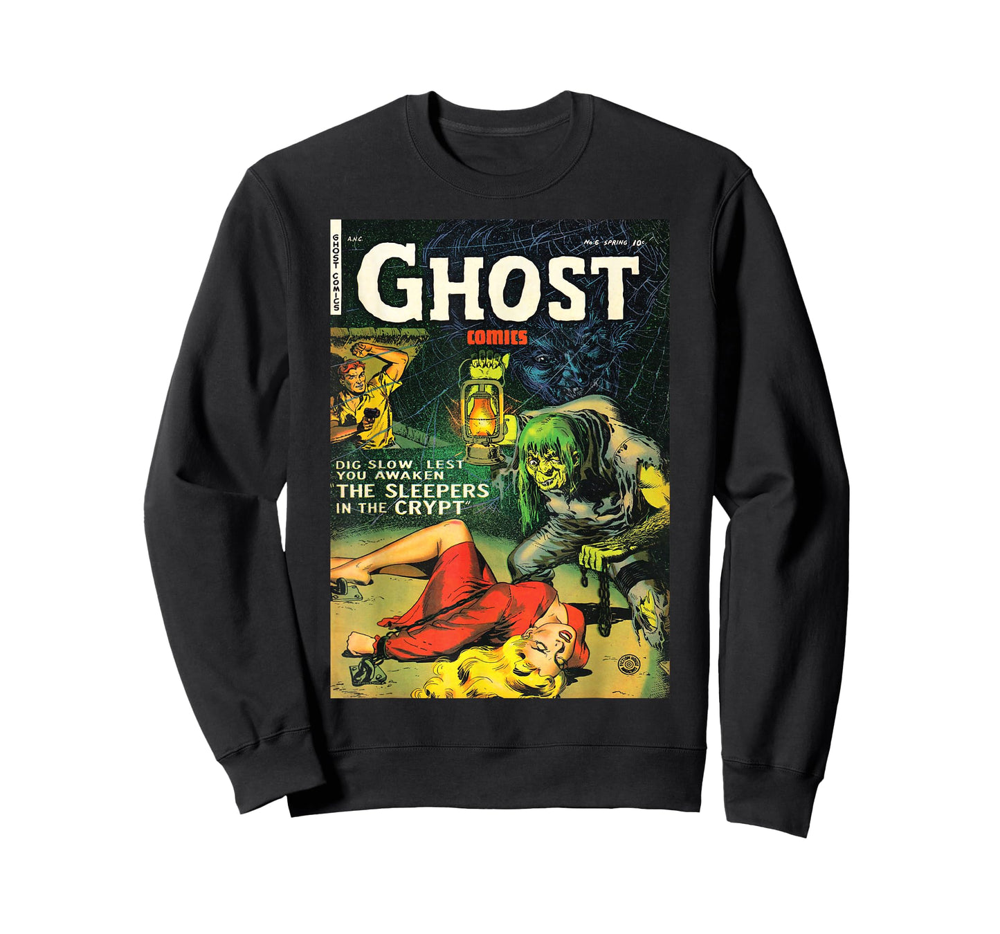 Halloween Horror Vintage Monster Comic Book Retro Scary T-Shirt