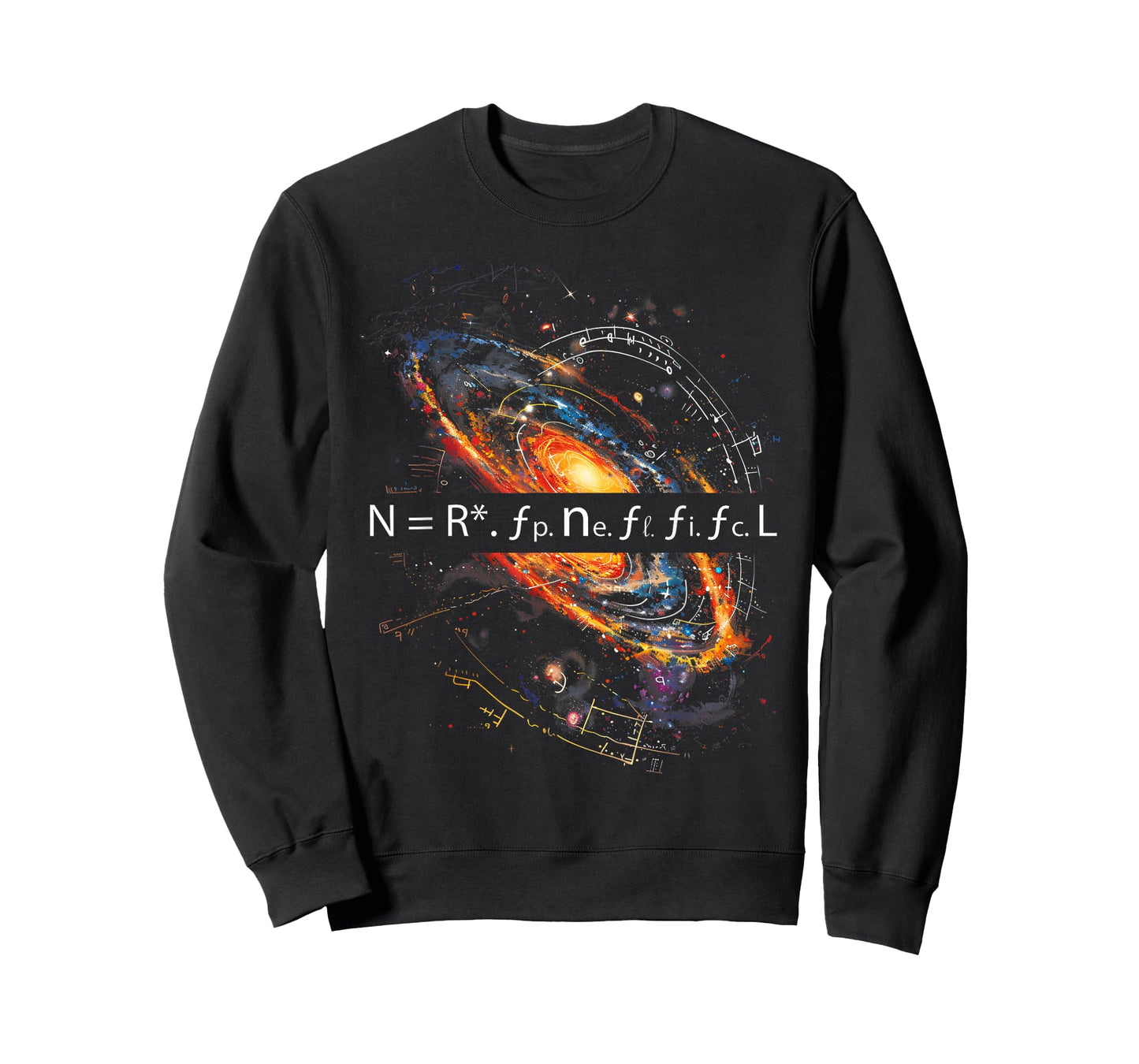Drake Equation Estimation of Alien Civilizations T-Shirt
