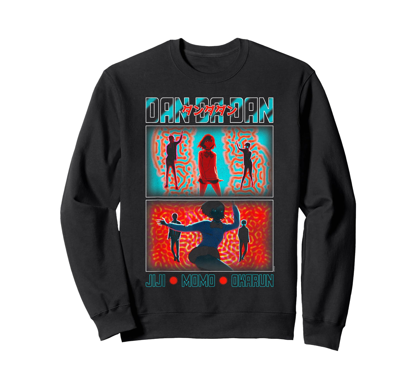 Dan Da Dan Colorful Opening Sequence Dance Anime T-Shirt