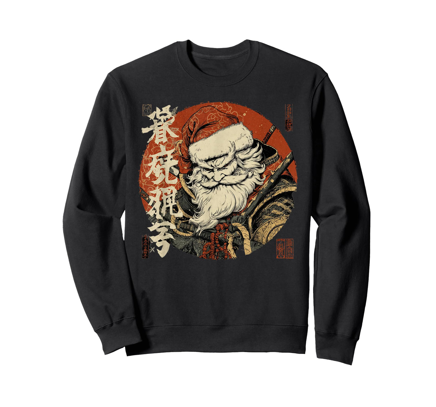 Japanese Style Oriental Christmas Santa T-Shirt