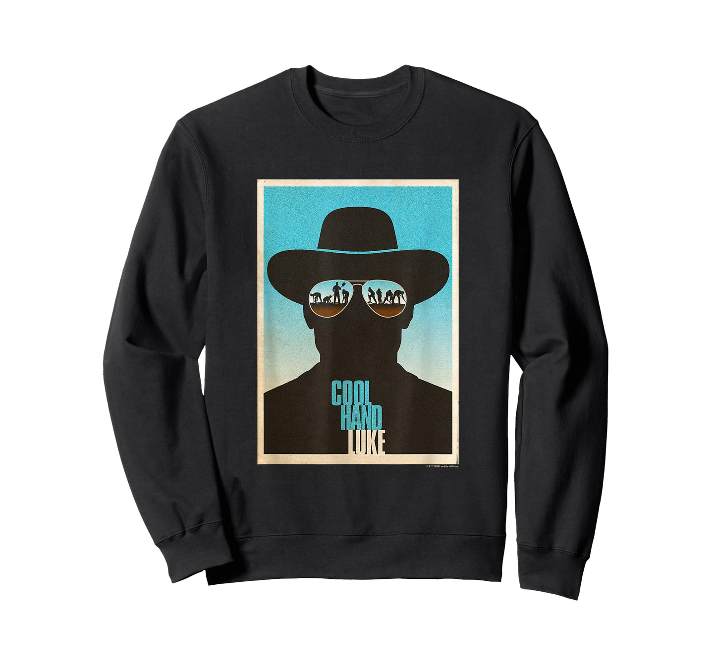 WB100 Cool Hand Luke Prison Life Aviator's Silhouette T-Shirt