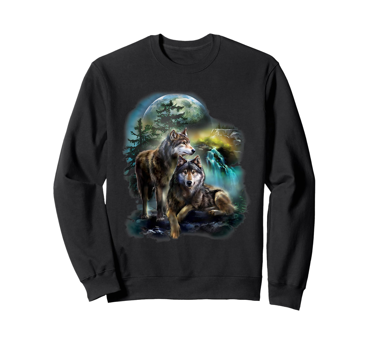 Vintage wolf mens Shirt wolf women Lovers for boys and girls T-Shirt
