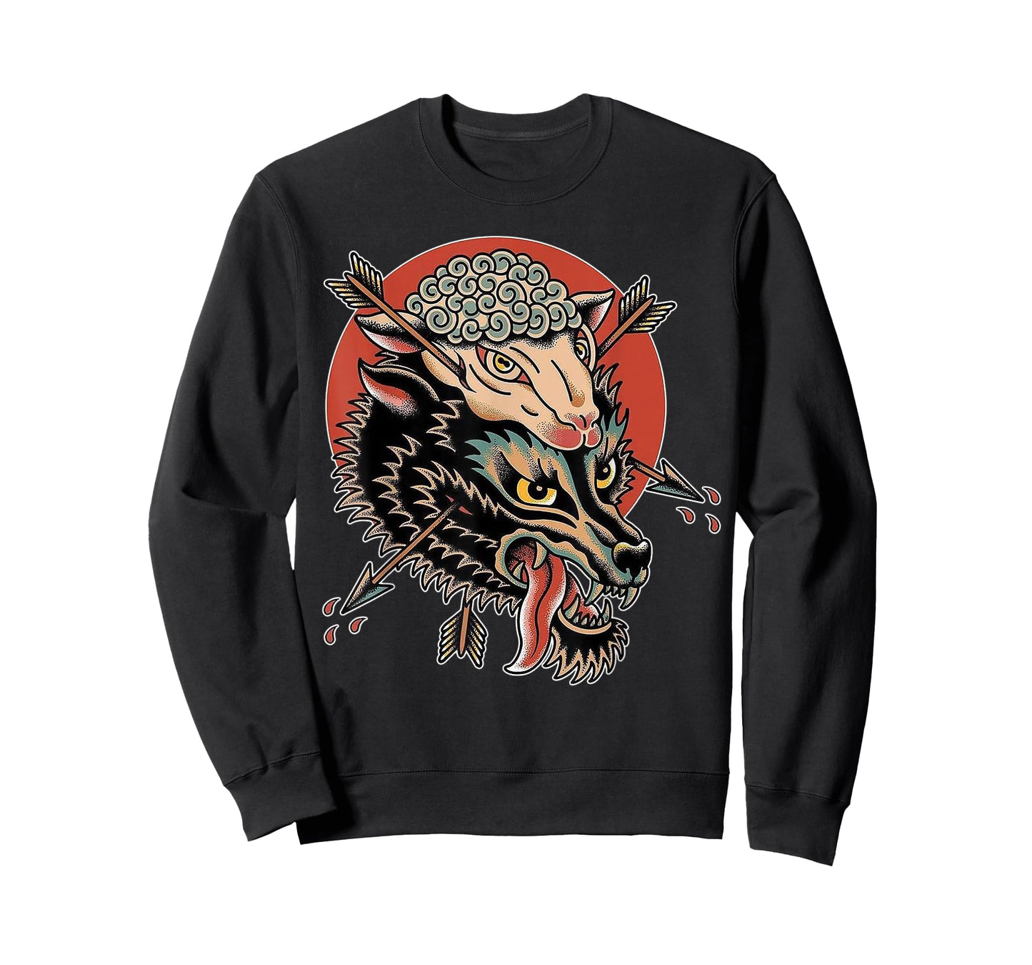 Wolf in Sheep's Clothing Traditional T-Shirt