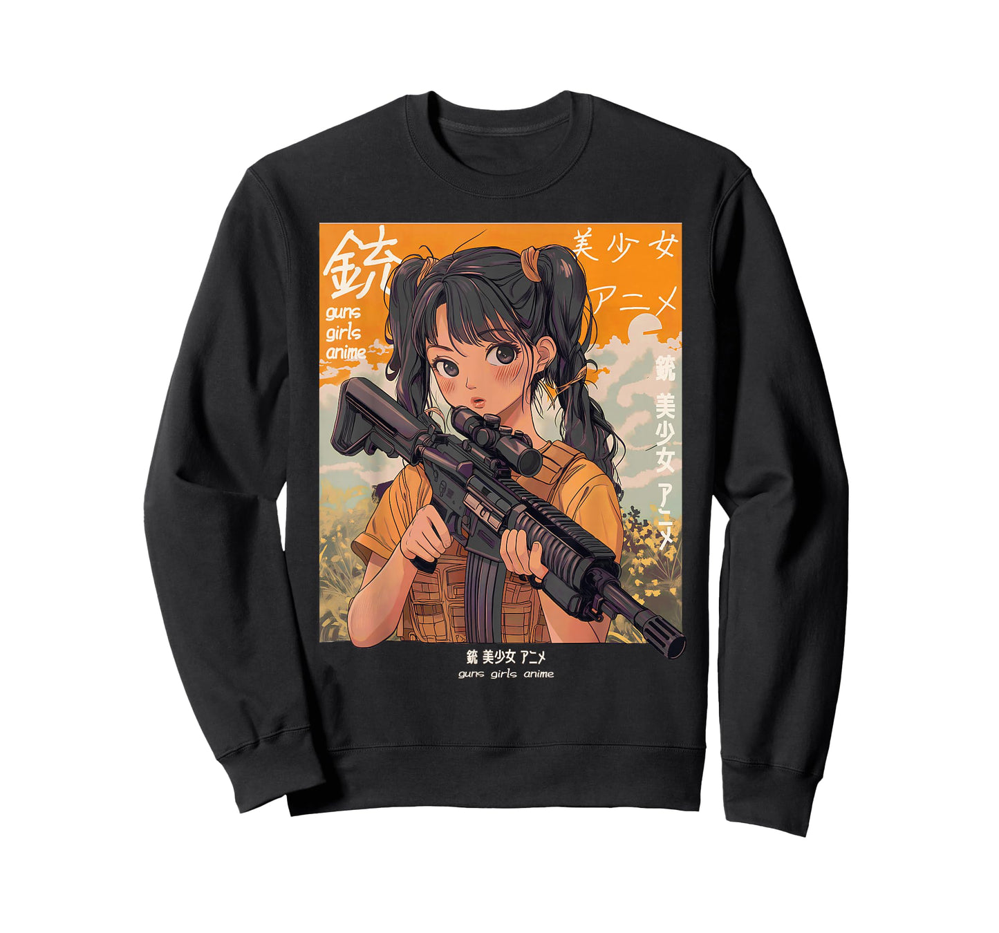 Anime Waifu Graphic T-Shirt