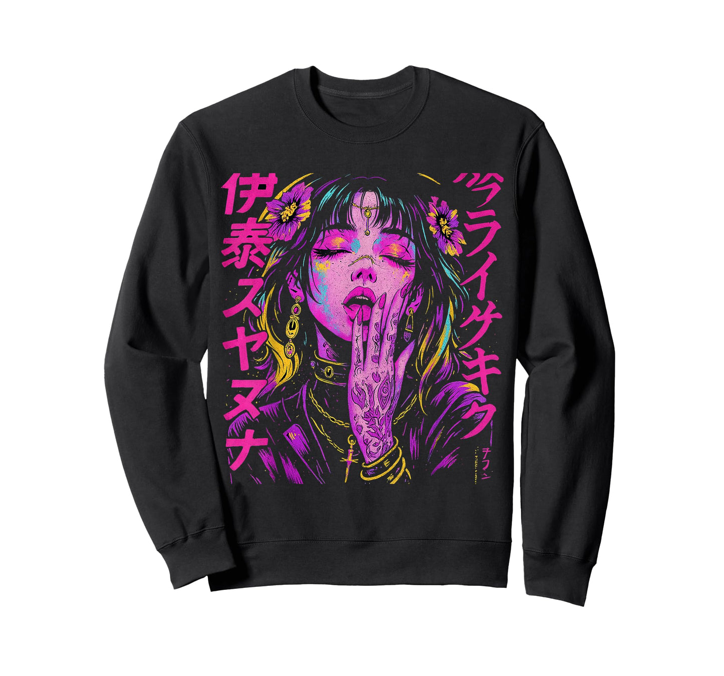 Japanese Futuristic Fashion | Retro Techwear | Anime Manga T-Shirt