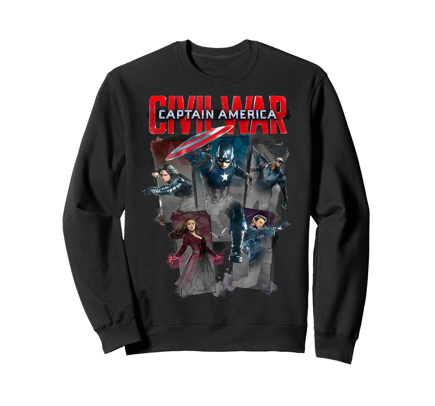 Marvel Captain America Civil War Group Shot T-Shirt