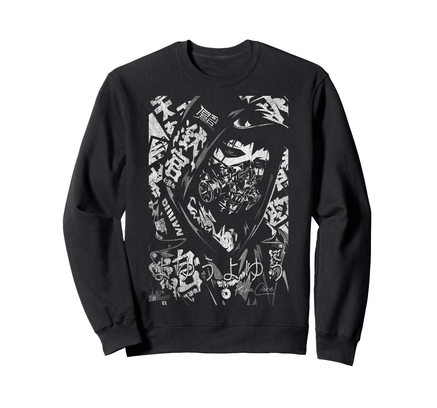Japanese Streetwear Cyberpunk Y2K Techwear Retro Manga Anime T-Shirt
