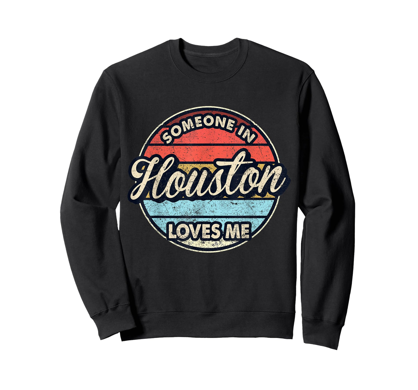 Someone In Houston Loves Me City US USA T-Shirt