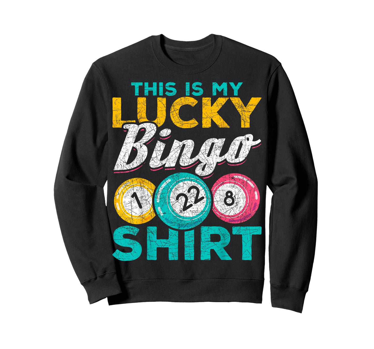 Das ist mein Glücks Bingo Shirt Bingo Player Lotterie Bingo T-Shirt