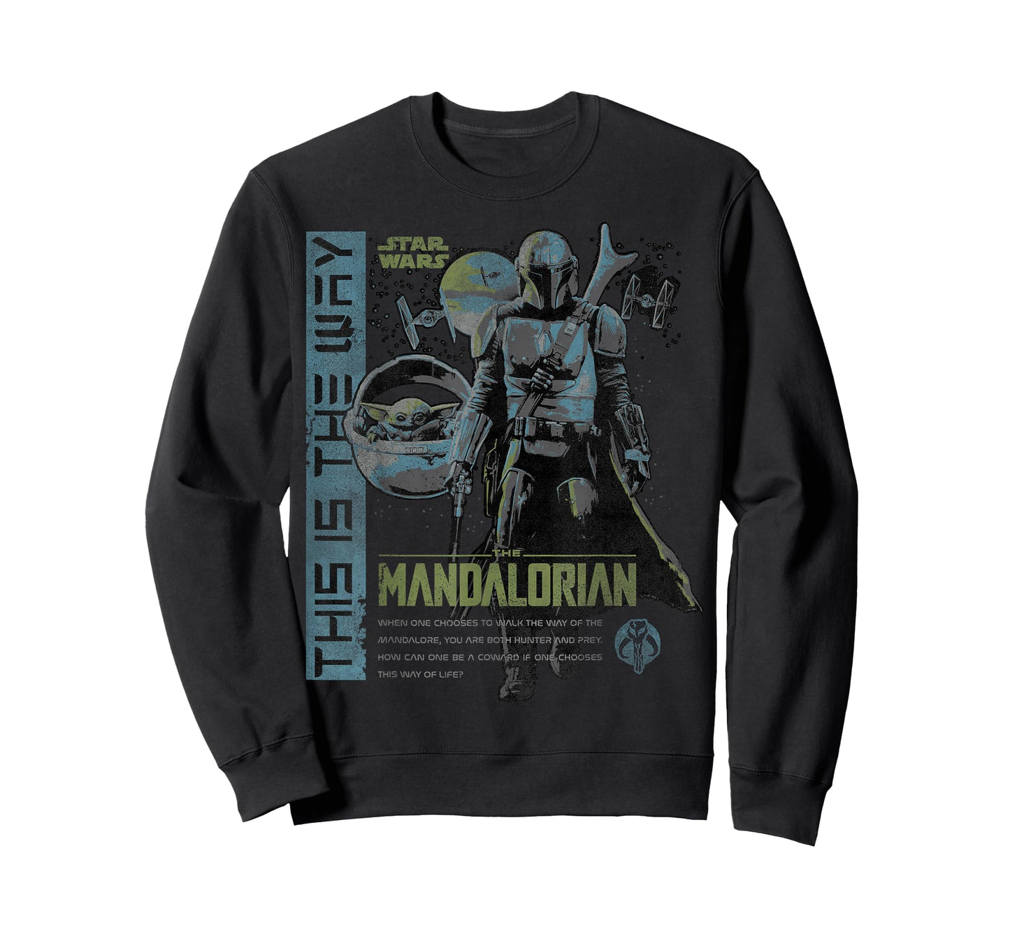Star Wars The Mandalorian This Is The Way Collage T-Shirt
