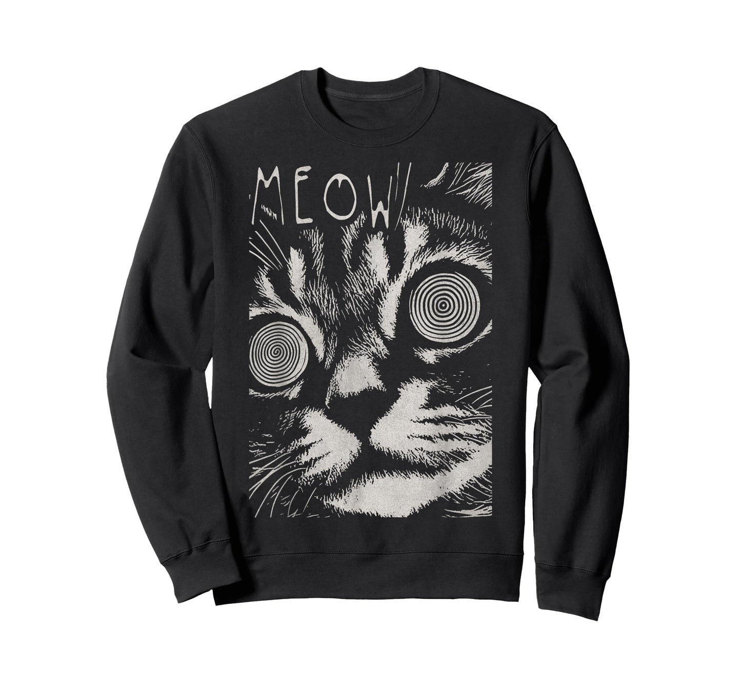 Cat Hip Hop Y2K Vintage Retro Hipster Edgy Streetwear Cat T-Shirt