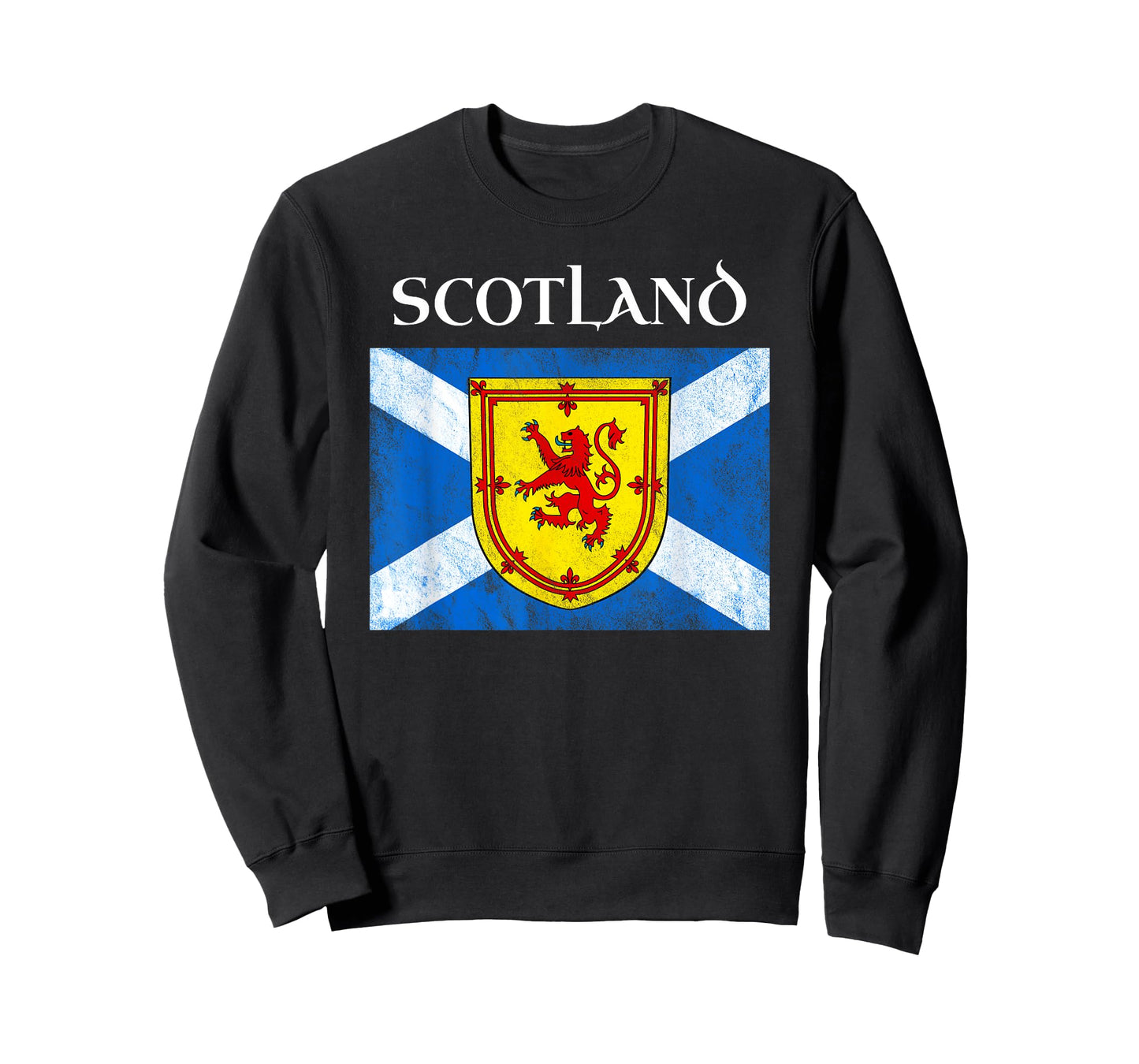 Scottish Flag Lion Rampant Royal Banner Of Scotland Saltire T-Shirt