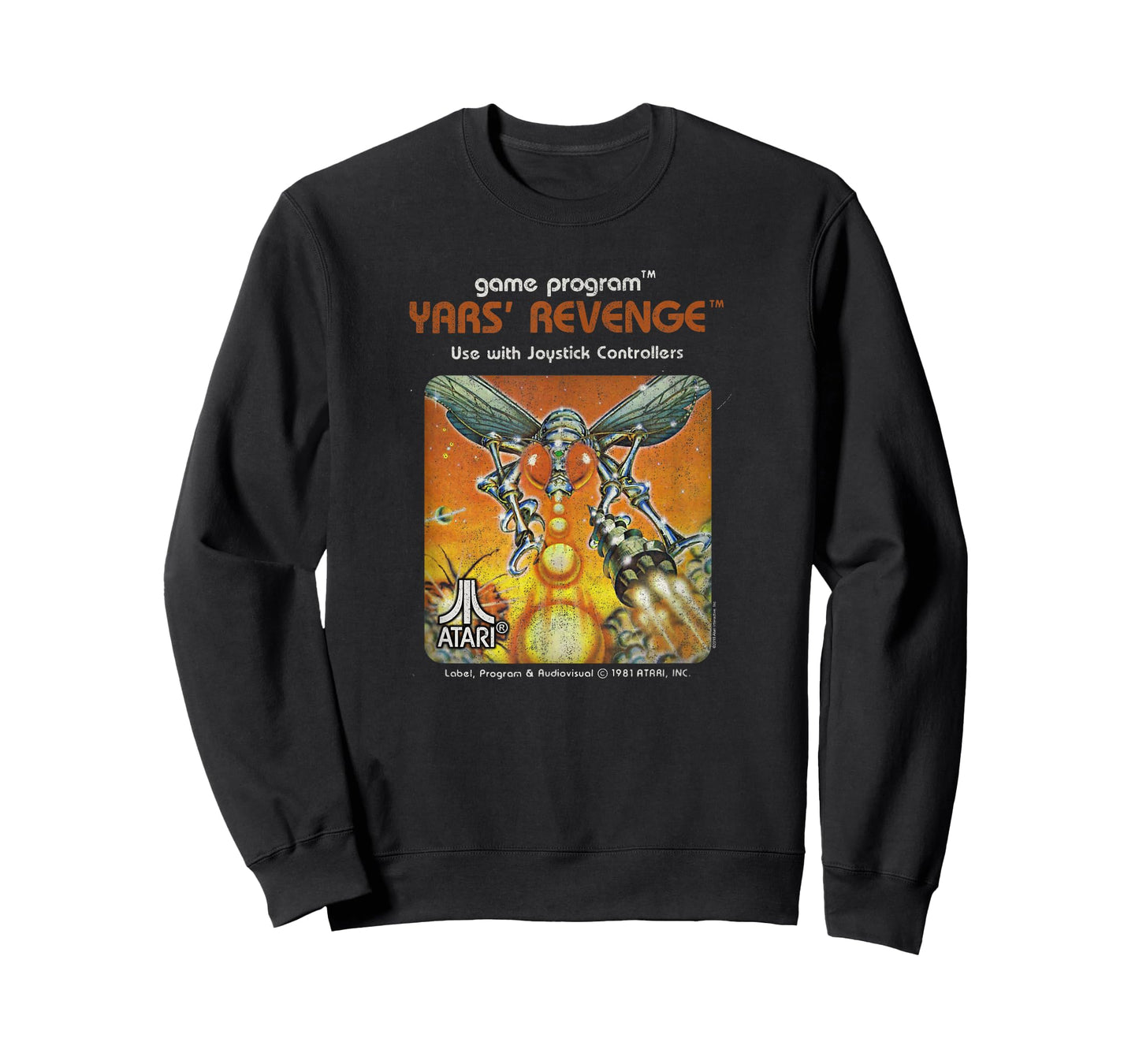 ATARI Yars Revenge Video Game Cartridge T-Shirt