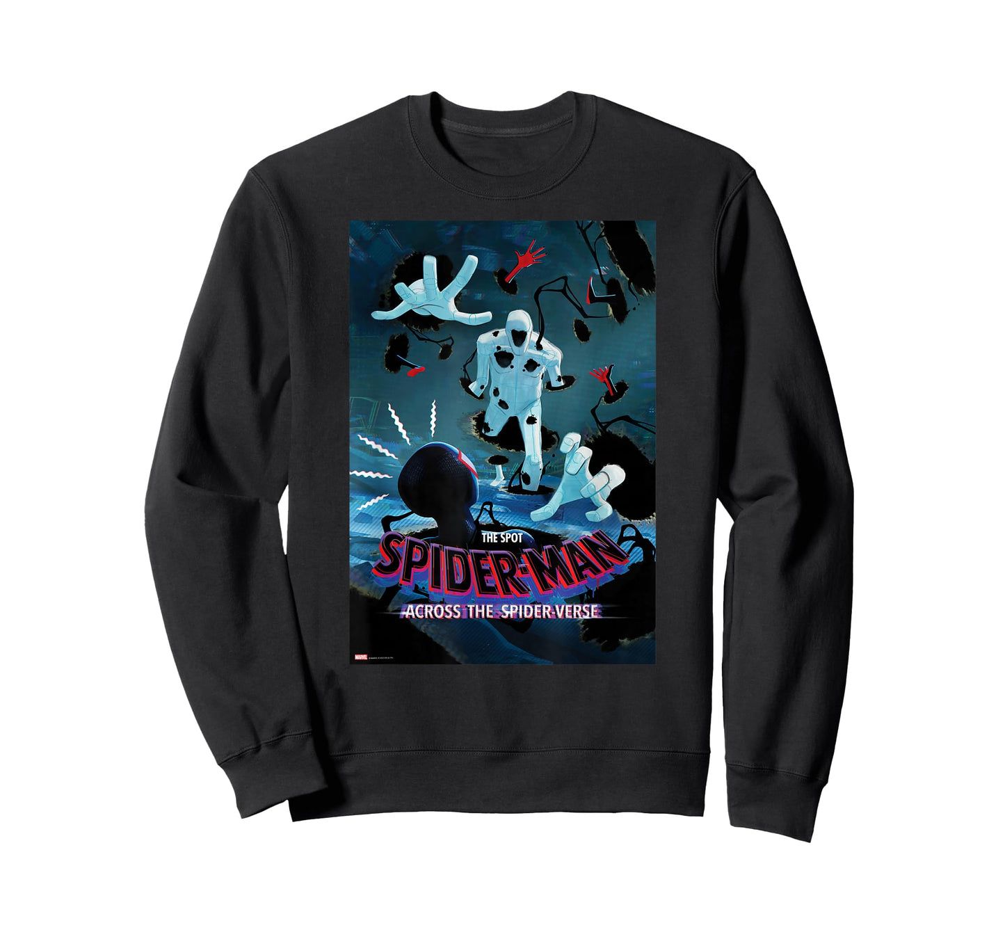 Marvel Spider-Man: Across the Spider-Verse The Spot Poster T-Shirt