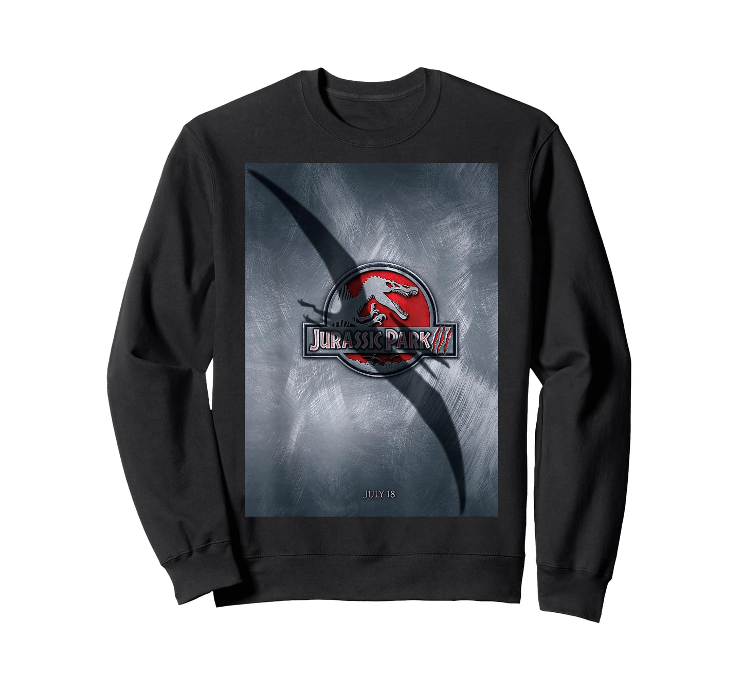 Jurassic Park 3 Movie Poster Pterodactyl Graphic T-Shirt T-Shirt