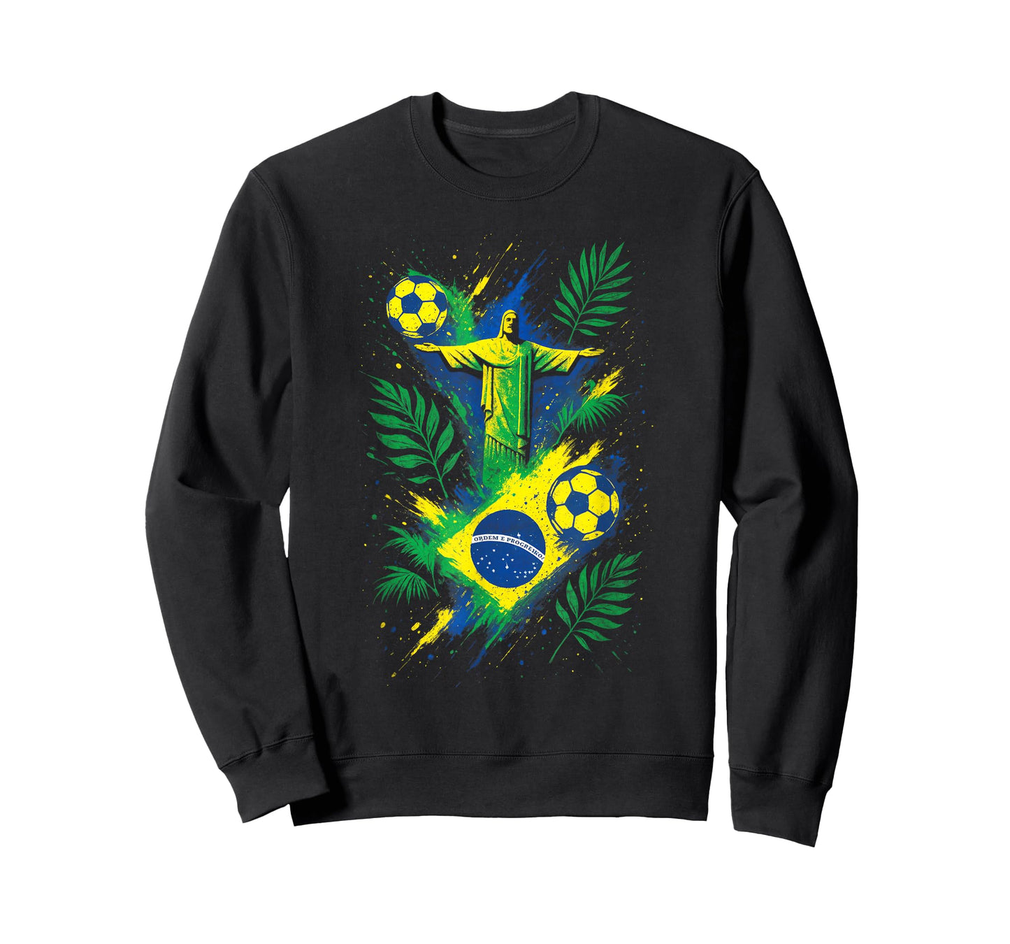 Soccer Brazil Football Christ Rio Culture T-Shirt