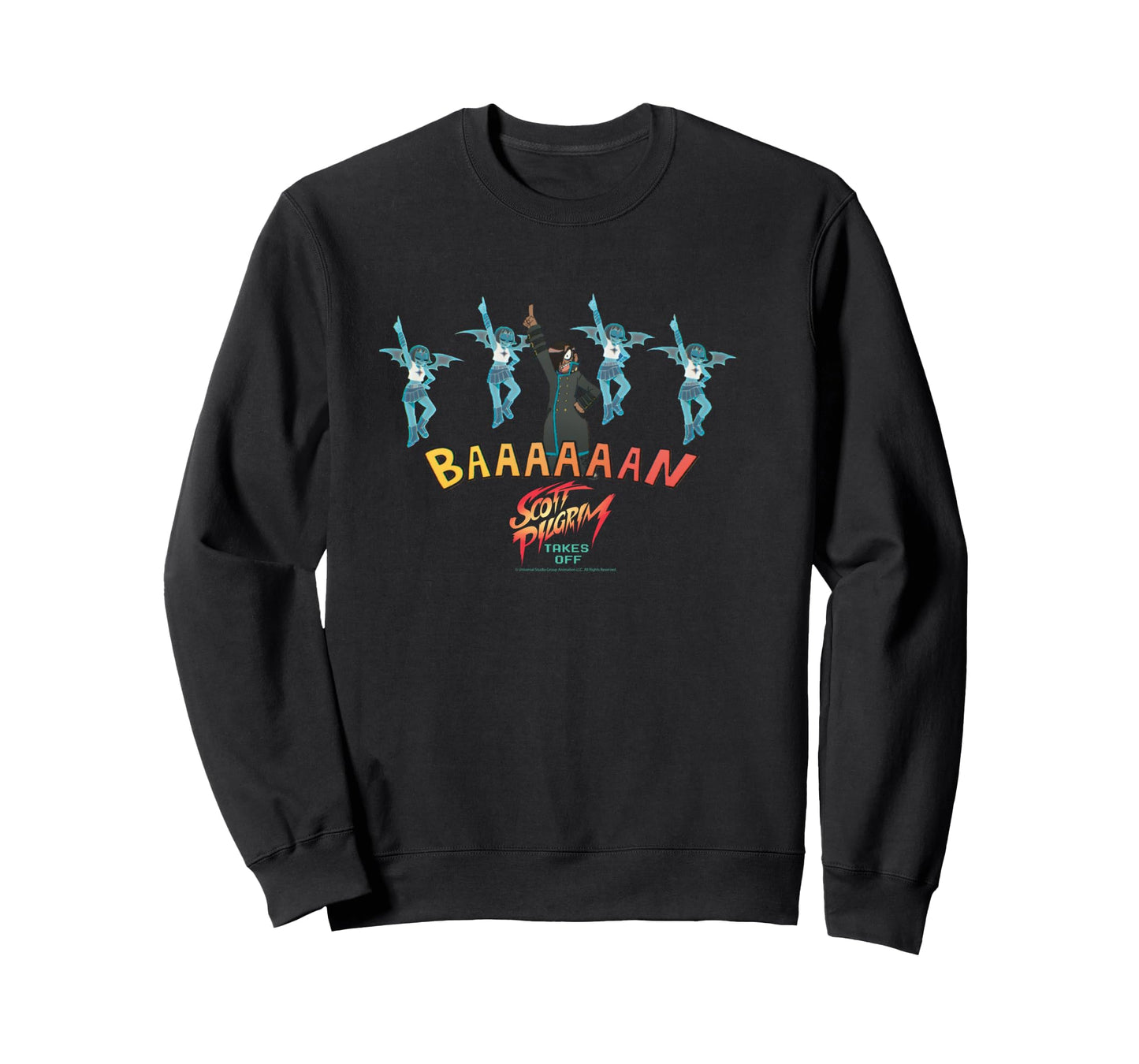 Scott Pilgrim Takes Off Matthew Patel Demon Hipster Chicks Long Sleeve T-Shirt