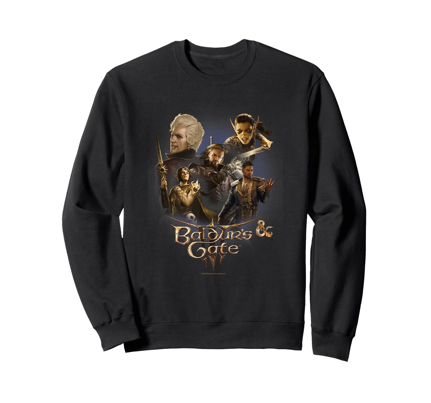 Dungeons & Dragons Baldur's Gate III Companions Group T-Shirt