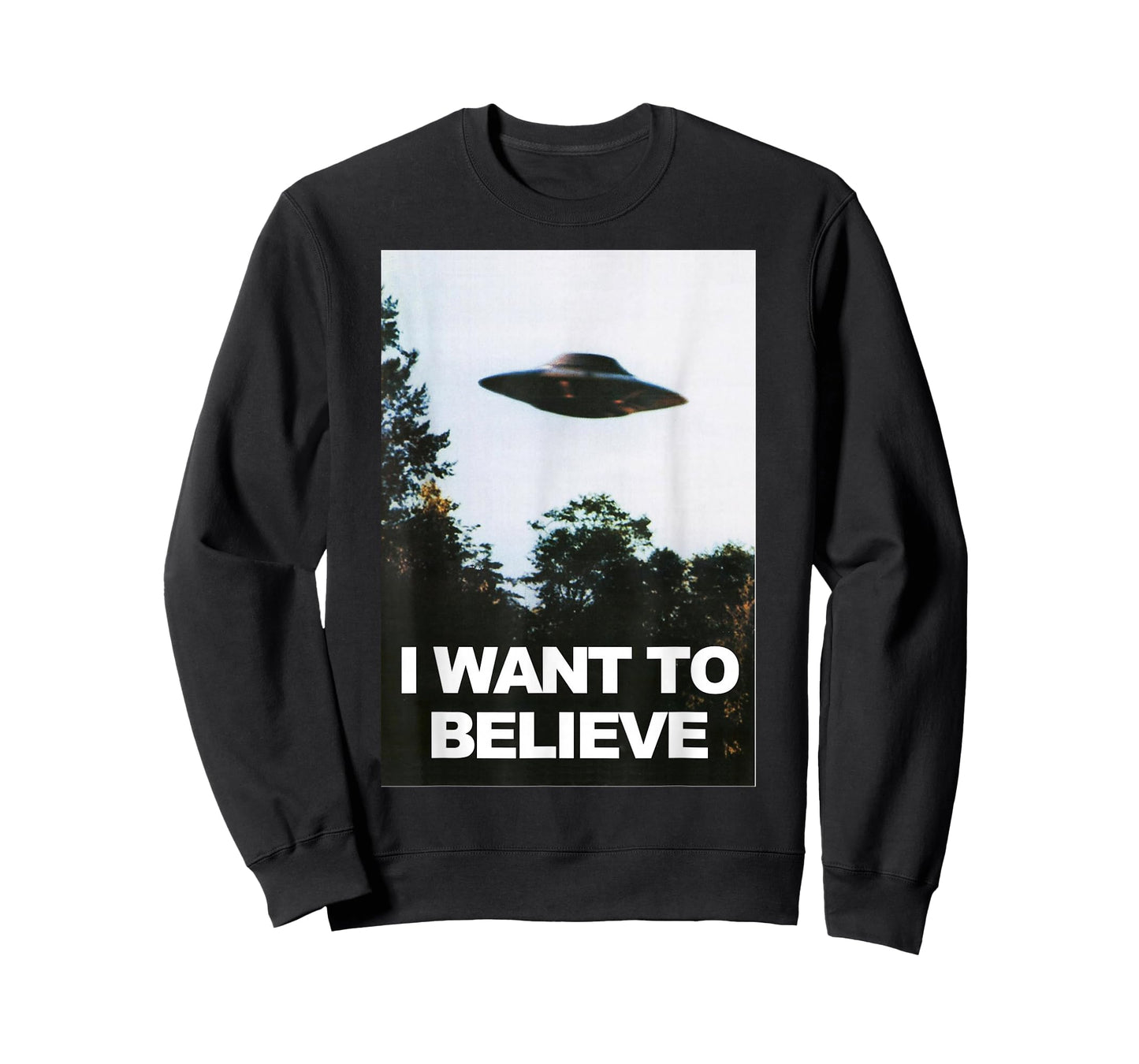 Alien UFO Hunter Shirt I Want To Believe T-Shirt T-Shirt