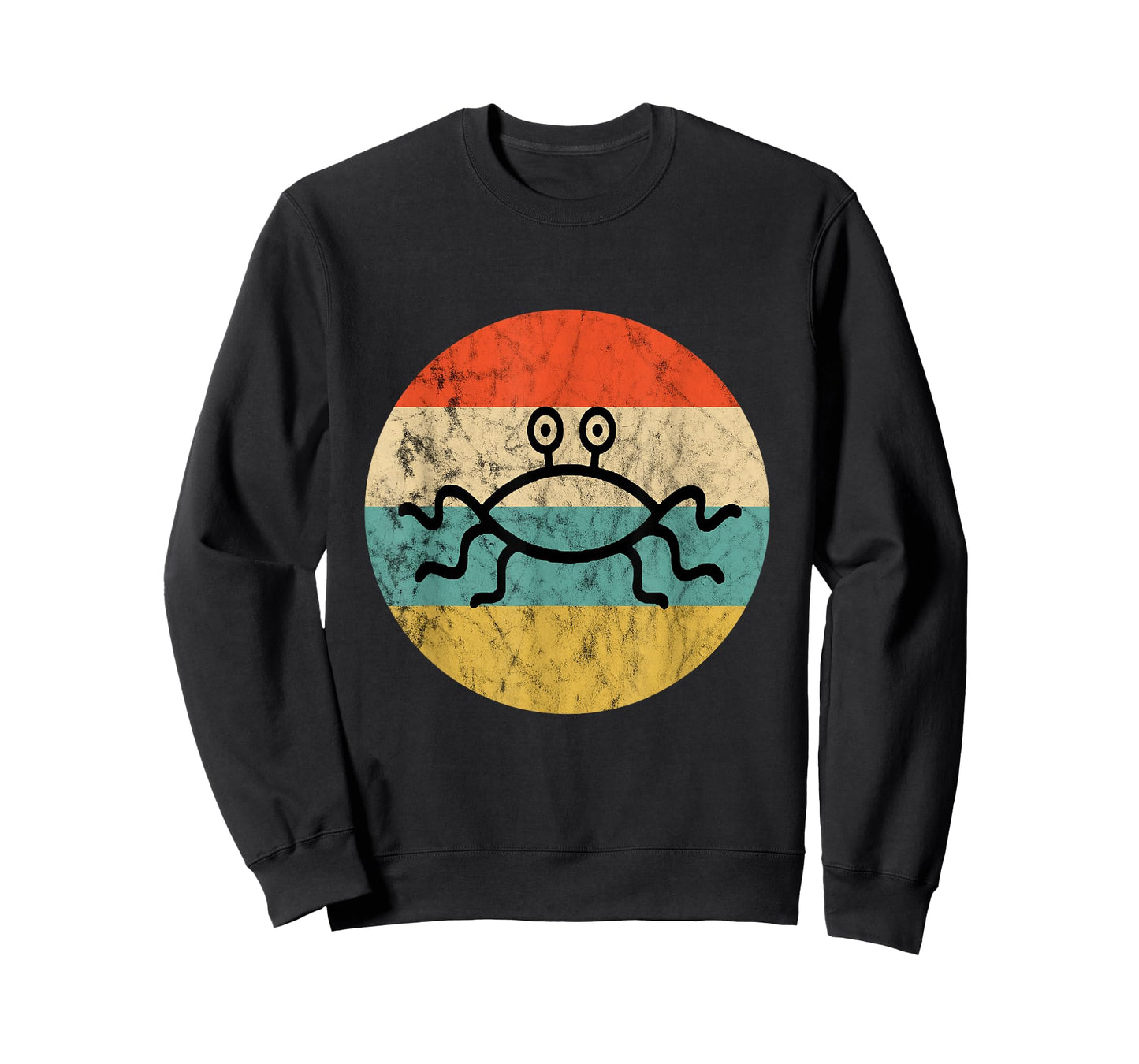 Flying Spaghetti Monster Pastafari Retro Sunset Church FSM T-Shirt