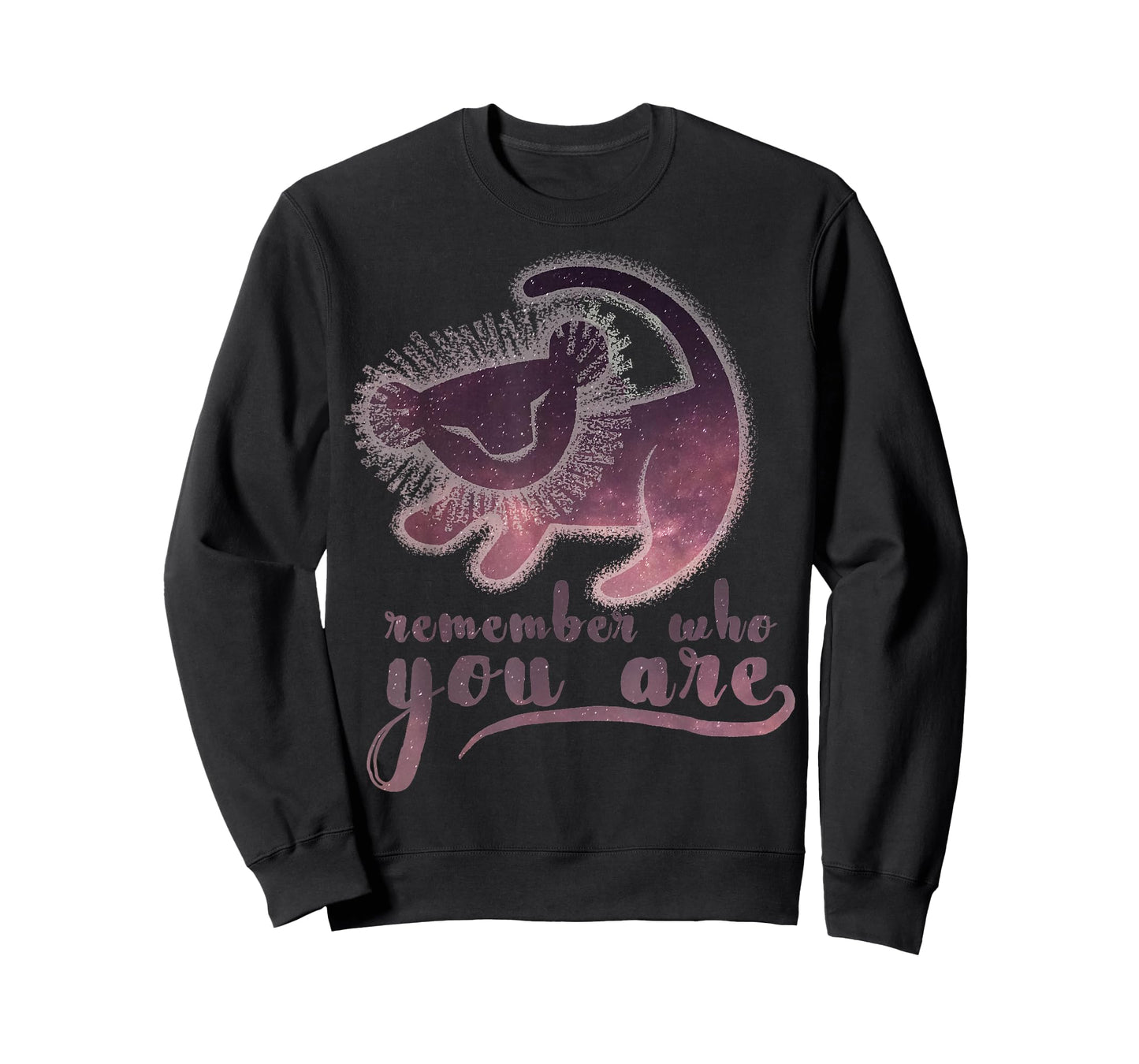 Disney Lion King Remember Who You Are Night Sky Fill T-Shirt