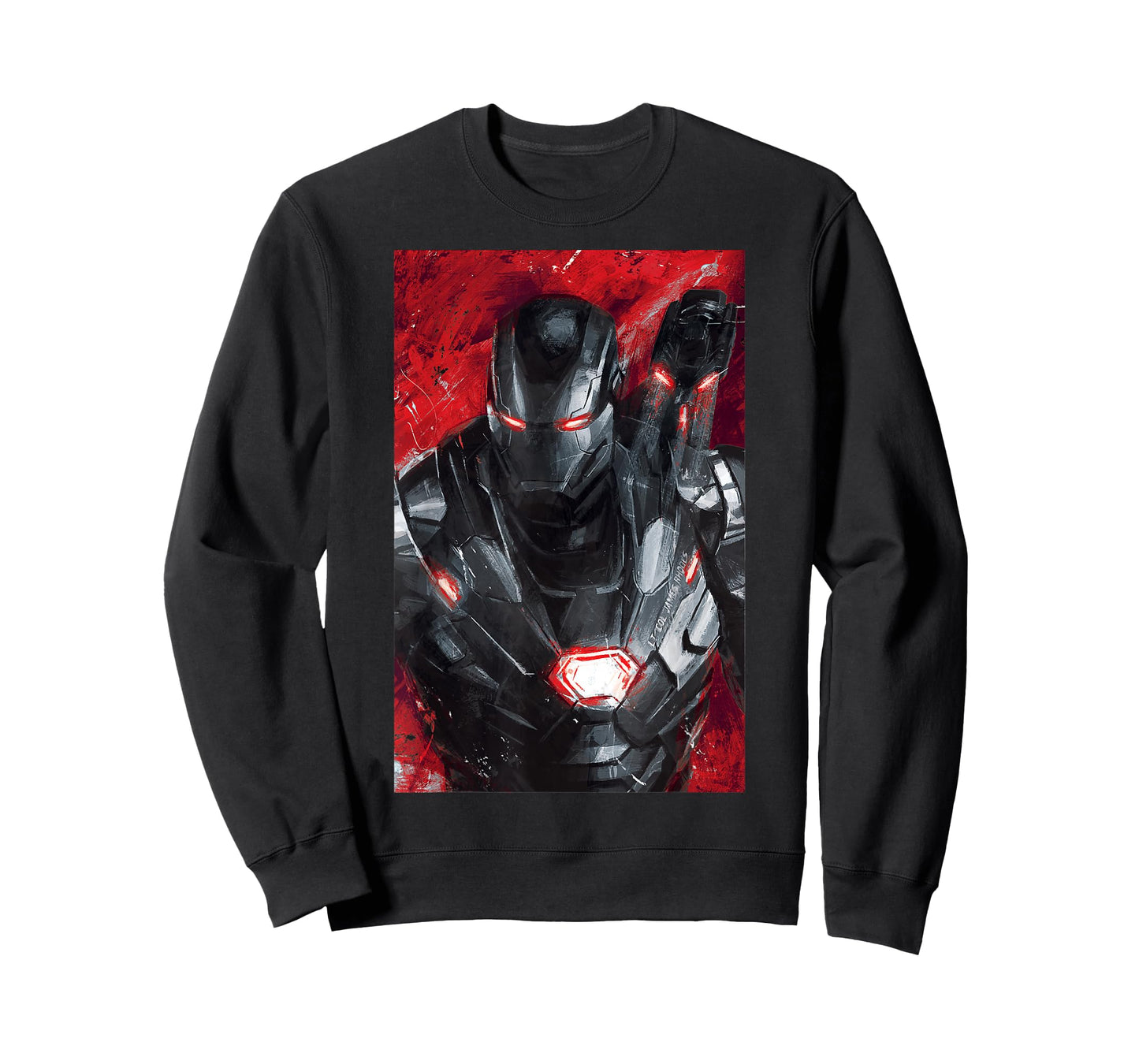 Marvel Avengers Endgame War Machine Painting Graphic T-Shirt T-Shirt