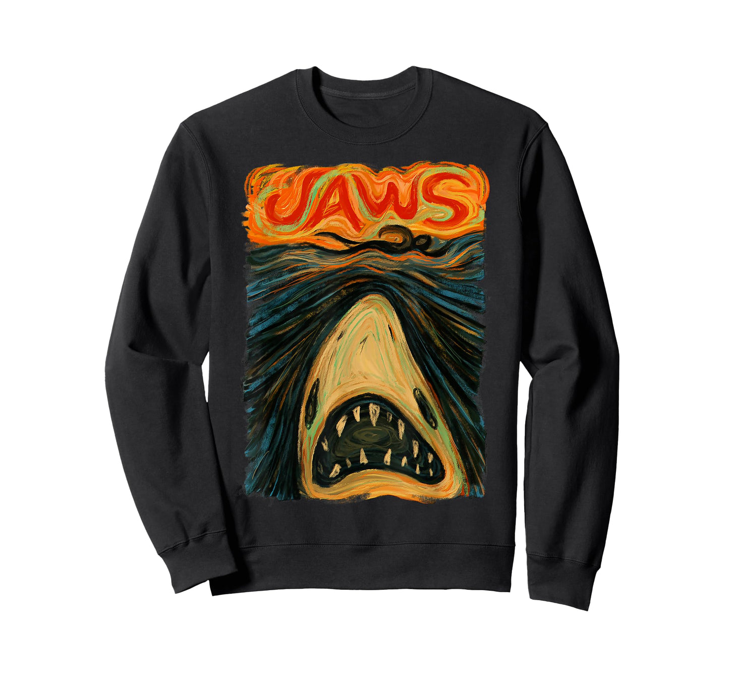 Jaws Scream Portrait T-Shirt