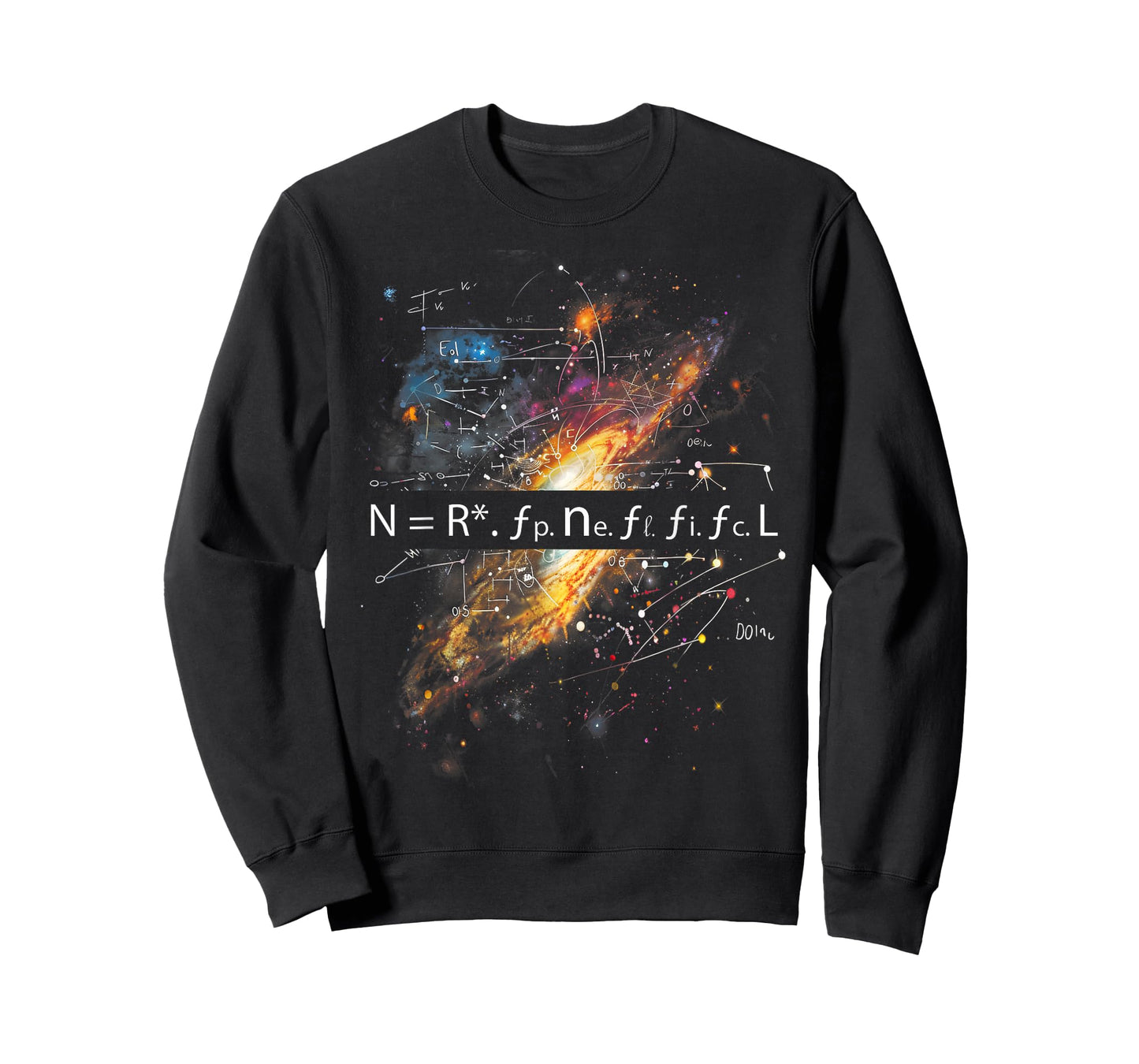 Drake Equation Estimation of Alien Civilizations T-Shirt