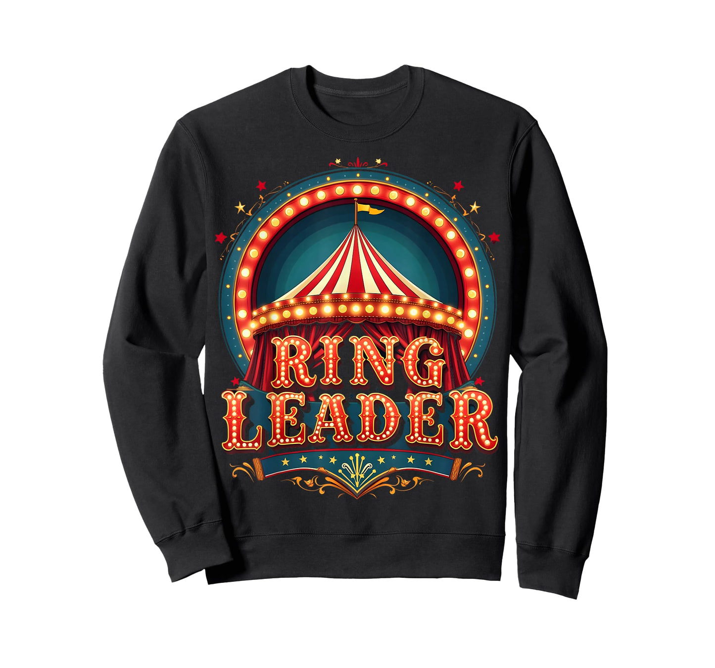 Ring Leader Bold Vintage Circus Tent T-Shirt