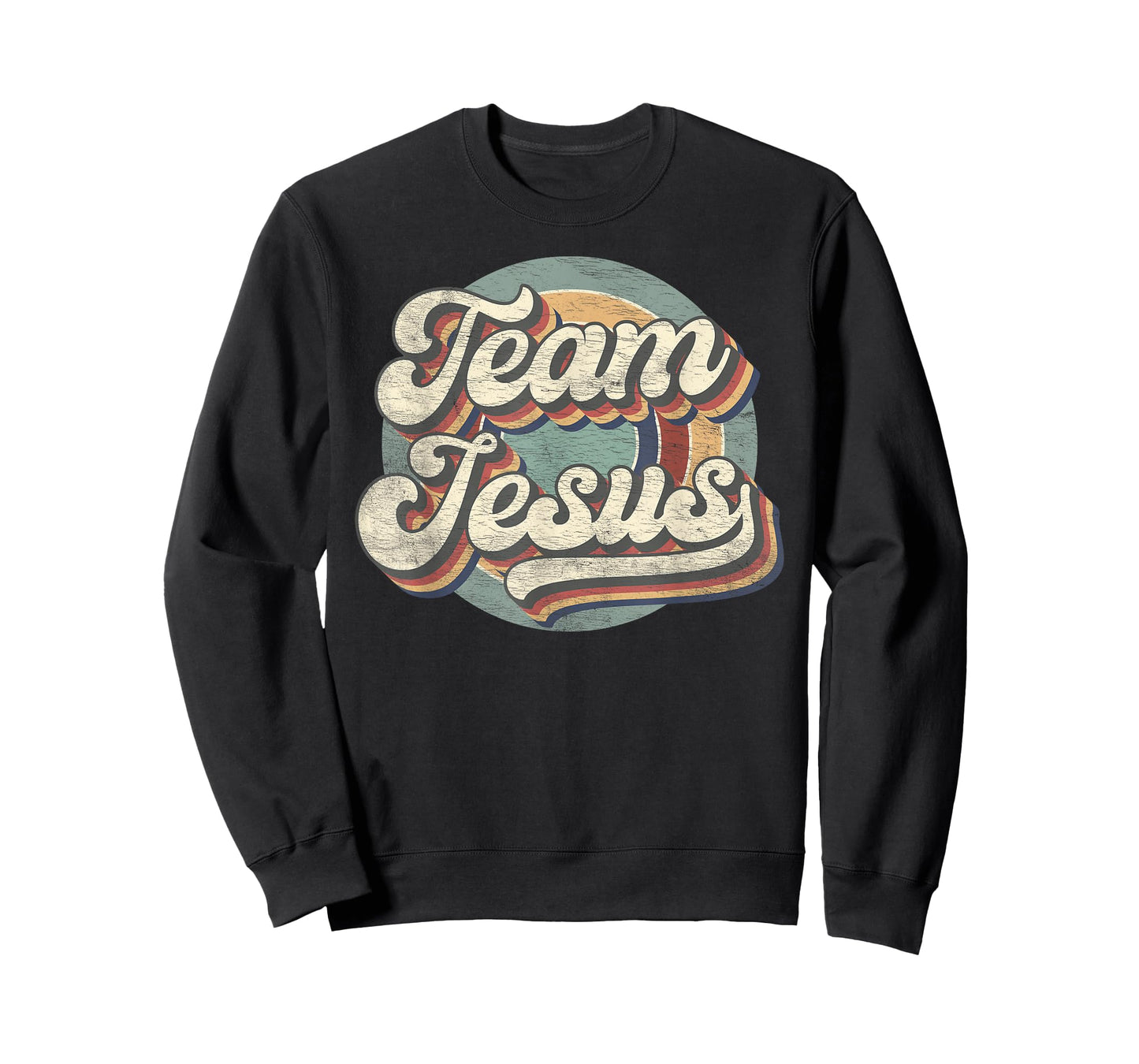 Retro Team Jesus Christian Bible Religious Mens Womens T-Shirt