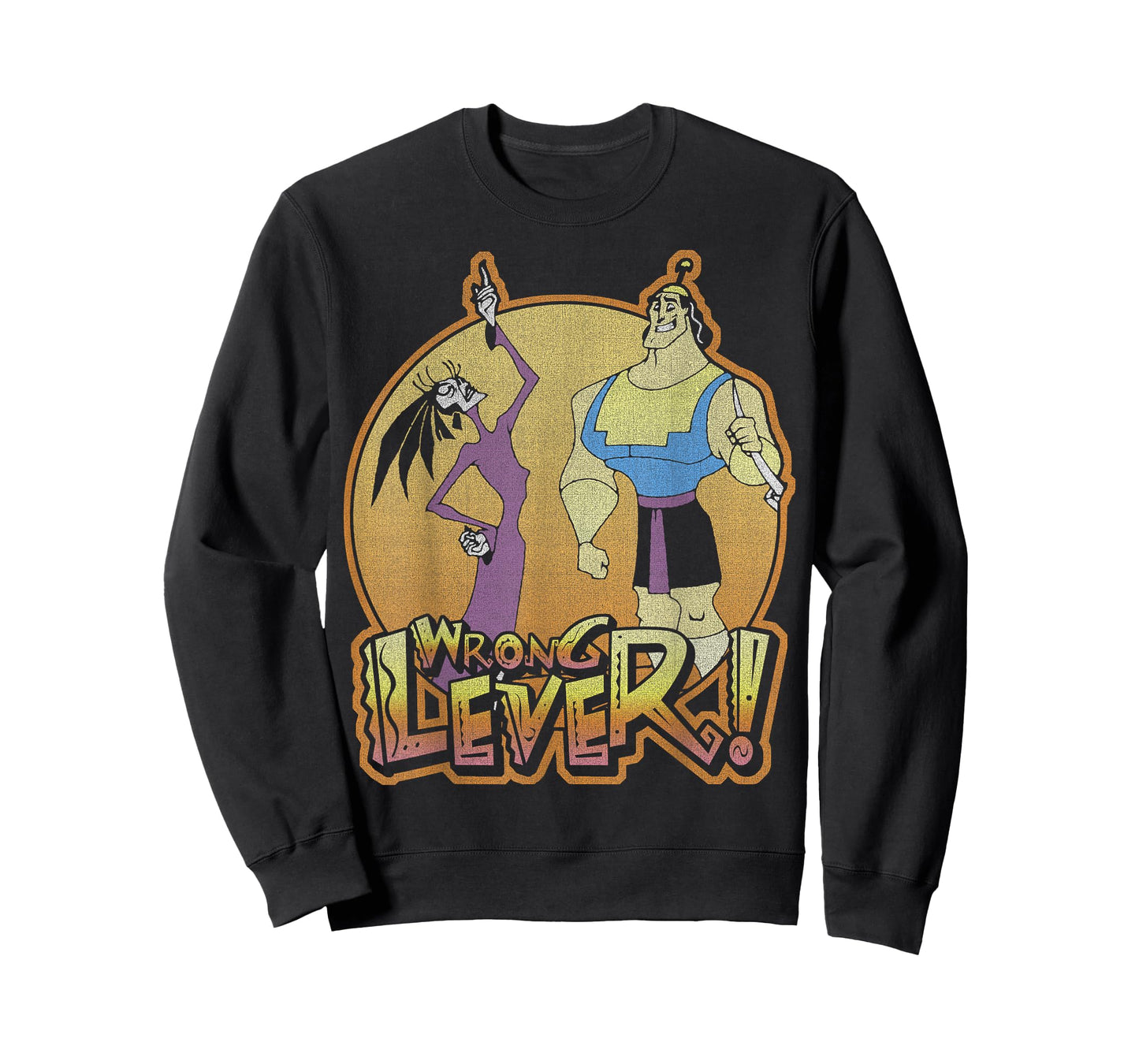 Disney Emperors New Groove Kronk and ESMA Wrong Lever T-Shirt