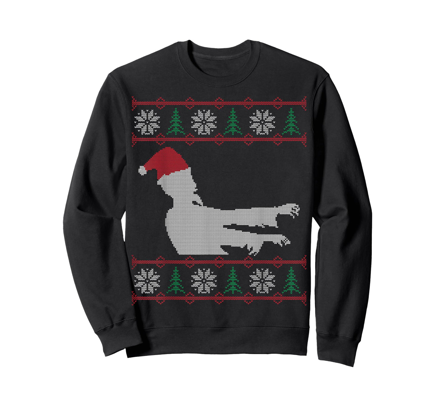 Zombie Santa Ugly Christmas T-Shirt