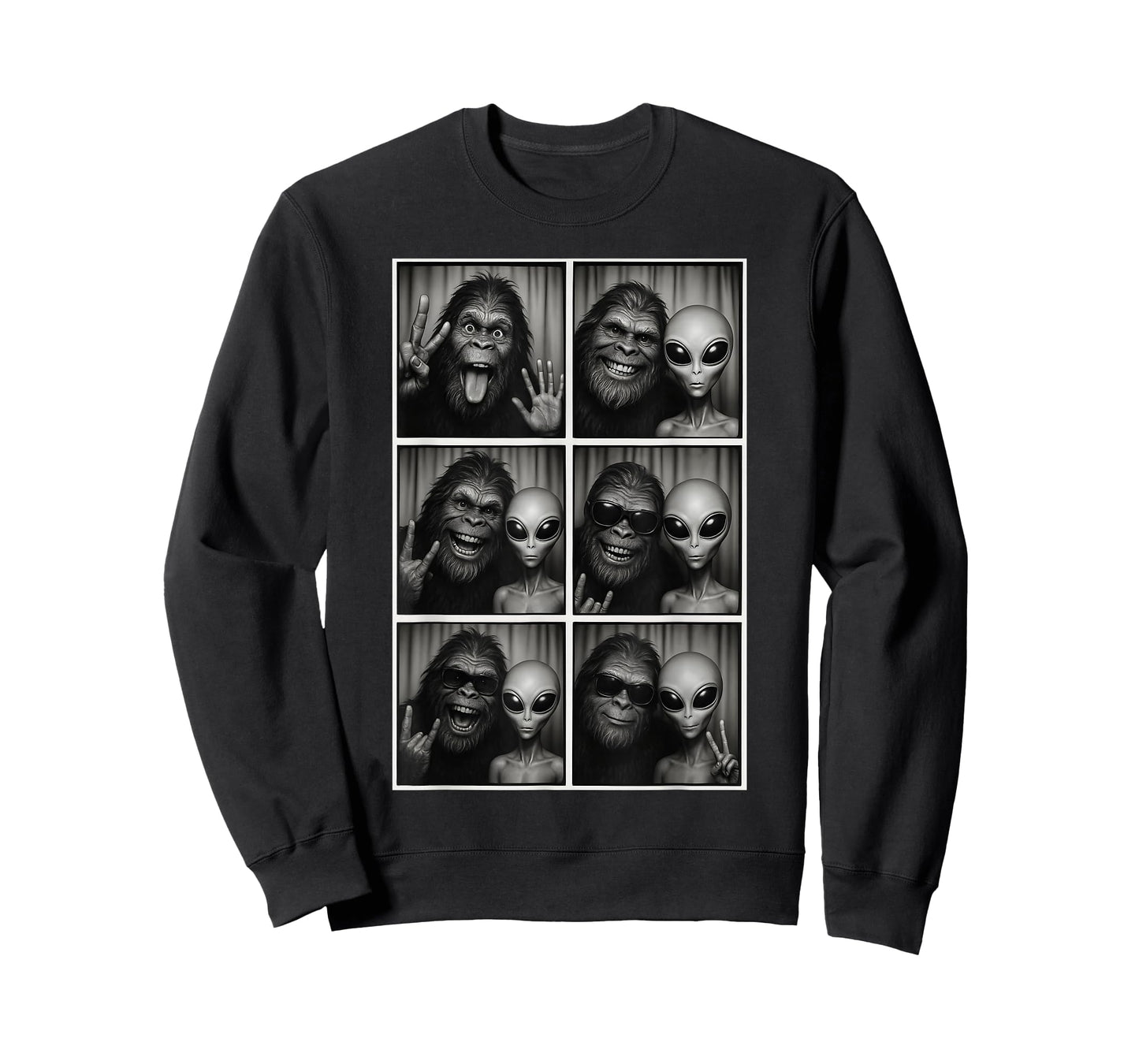 Funny Bigfoot Alien T-Shirt