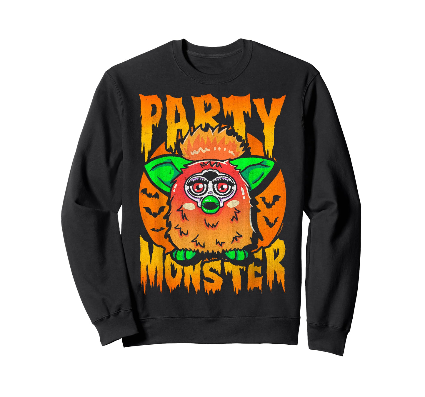 Furby Halloween Party Monster Vintage Scary Cute Poster T-Shirt