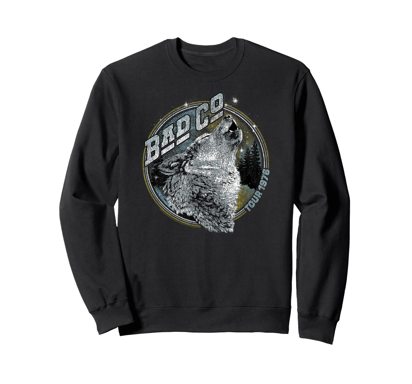 Bad Company Howling Wolf Tour 1976 T-Shirt
